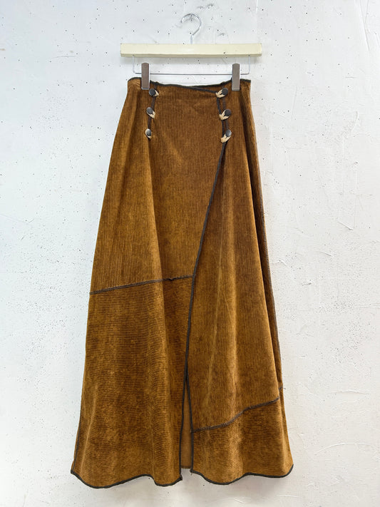 Vintage Wrap Skirt 〜MADE IN USA〜 [J34360]
