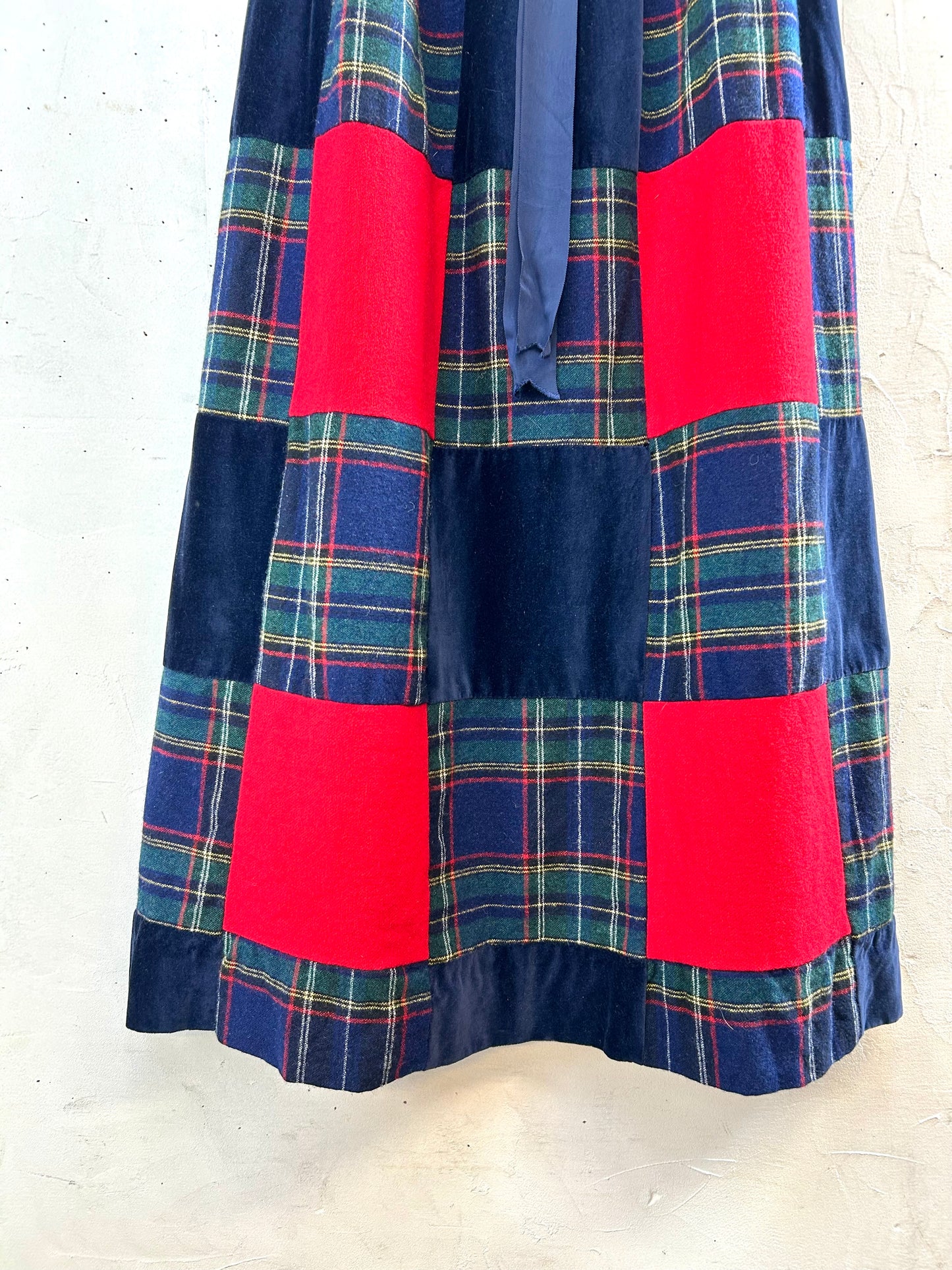 Vintage Patchwork Skirt [J28733]