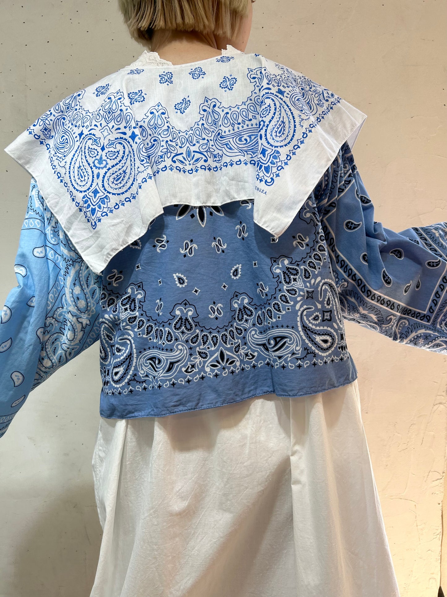 Vintage Bandana Patchwork Tops 〜Amy Nina〜[D26911]