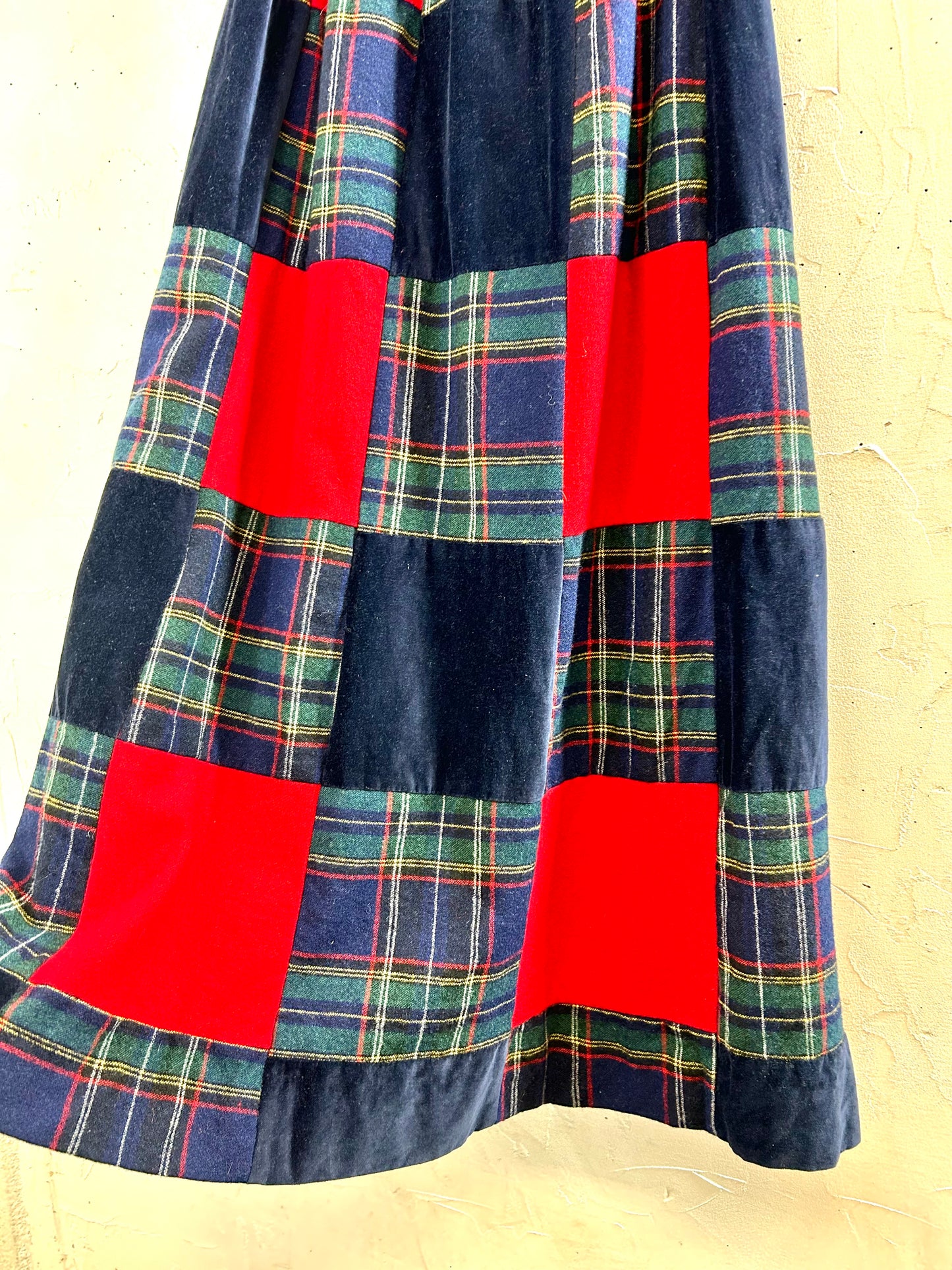 Vintage Patchwork Skirt [J28733]
