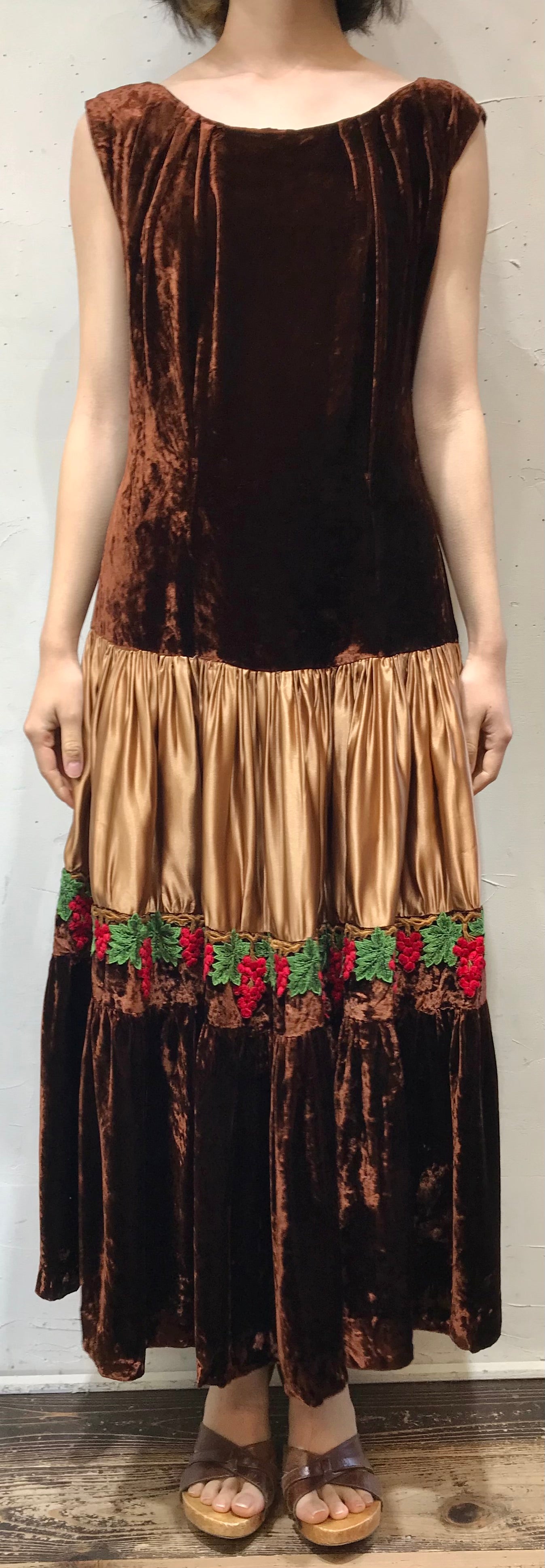 ’60s Vintage Tiered Dress [K255675]