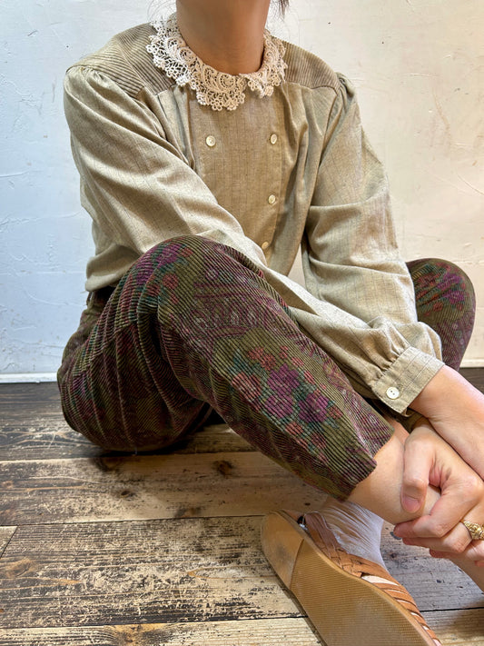 Vintage Corduroy Pants [J25404]