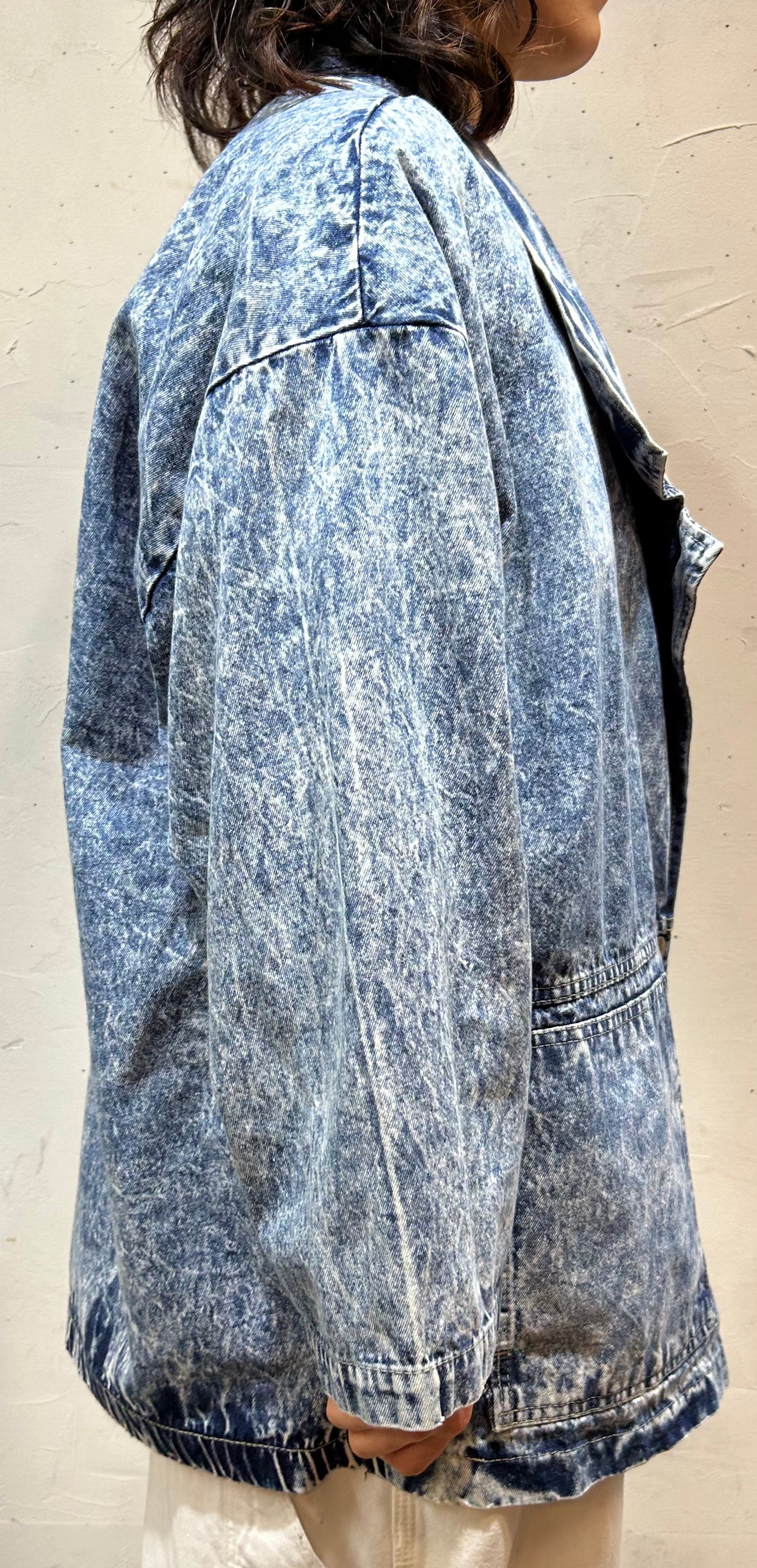 Vintage Chemical Denim Jacket MADE IN USA [B26287]