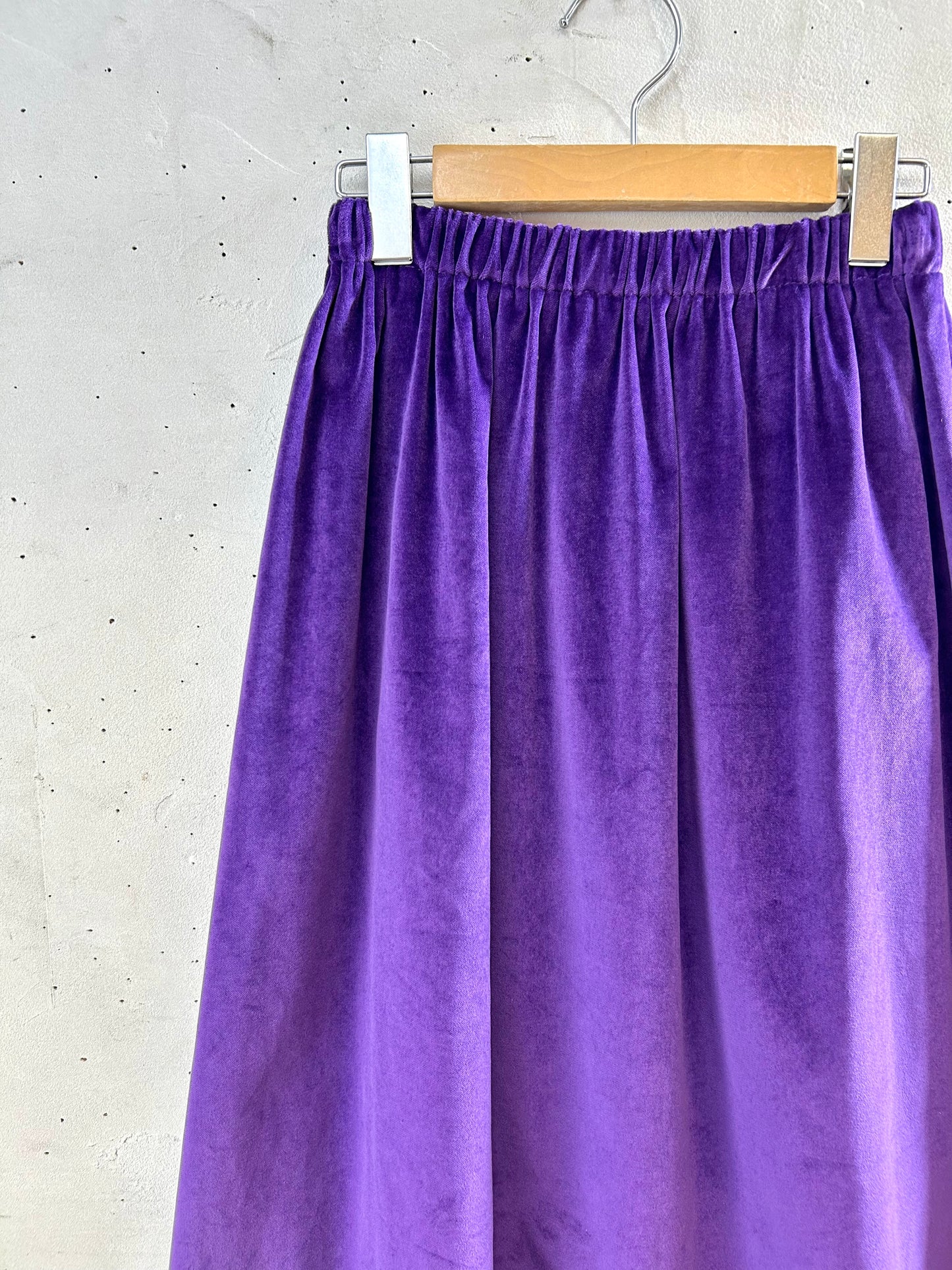 Vintage Velours Skirt [I28518]