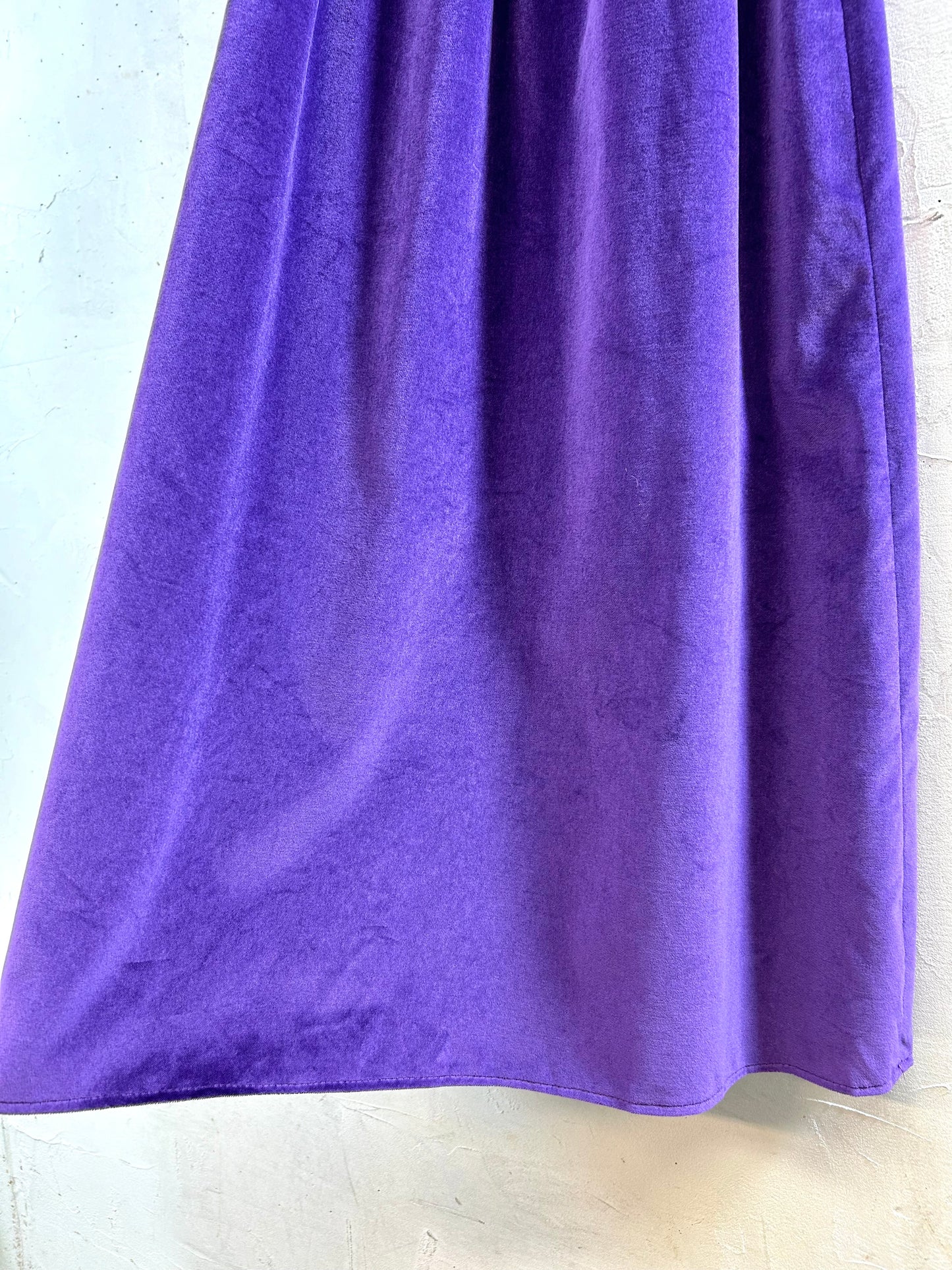 Vintage Velours Skirt [I28518]