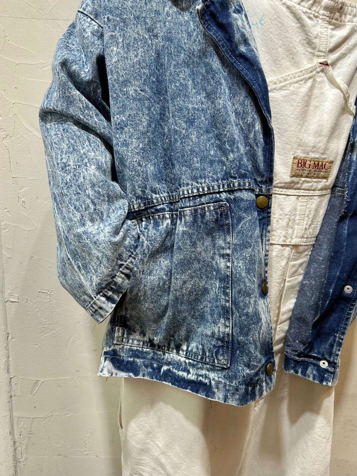 Vintage Chemical Denim Jacket MADE IN USA [B26287]