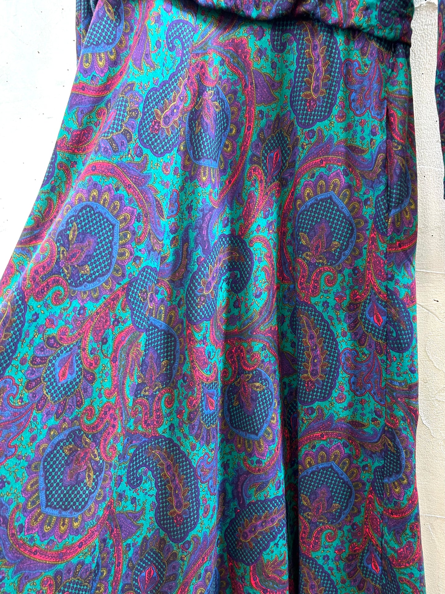 Vintage Dress MADE IN USA [I28522]