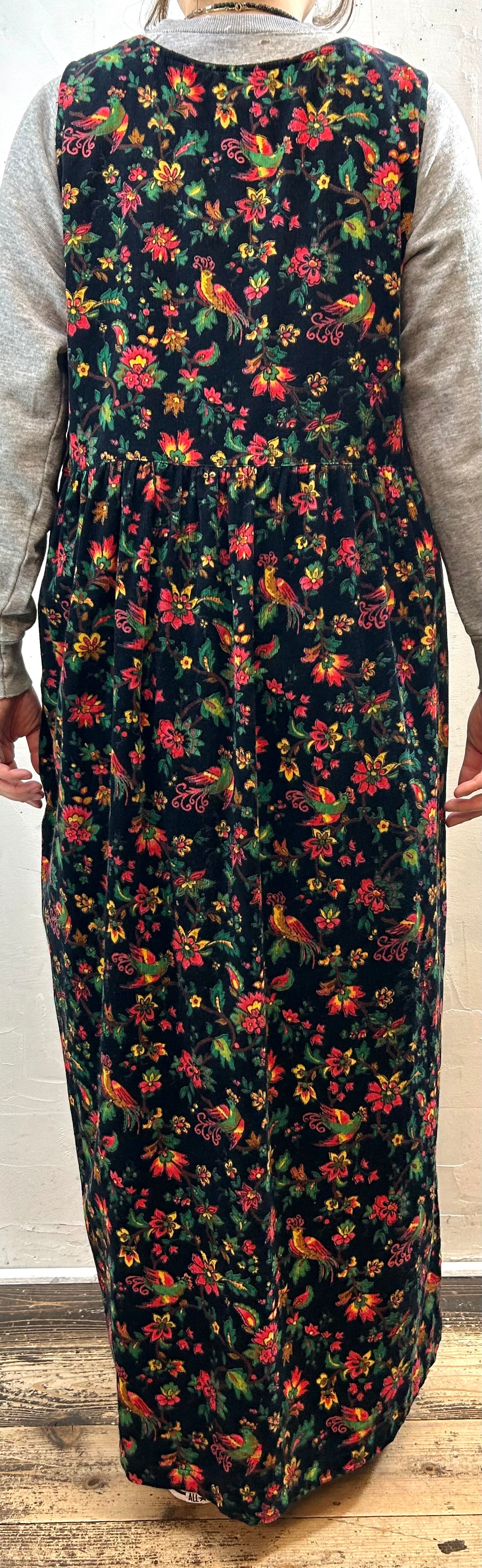 Vintage Corduroy Dress  [J28740]