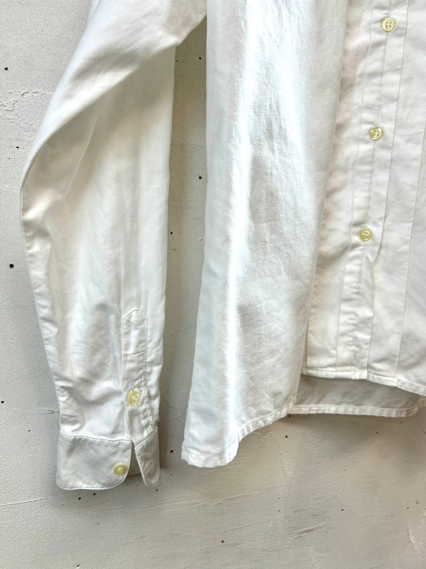 Vintage White Blouse MADE IN FRANCE [H28307]