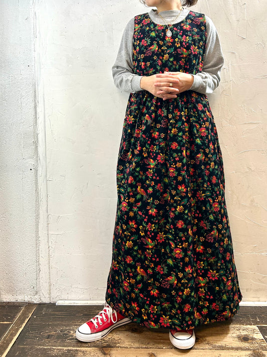Vintage Corduroy Dress  [J28740]