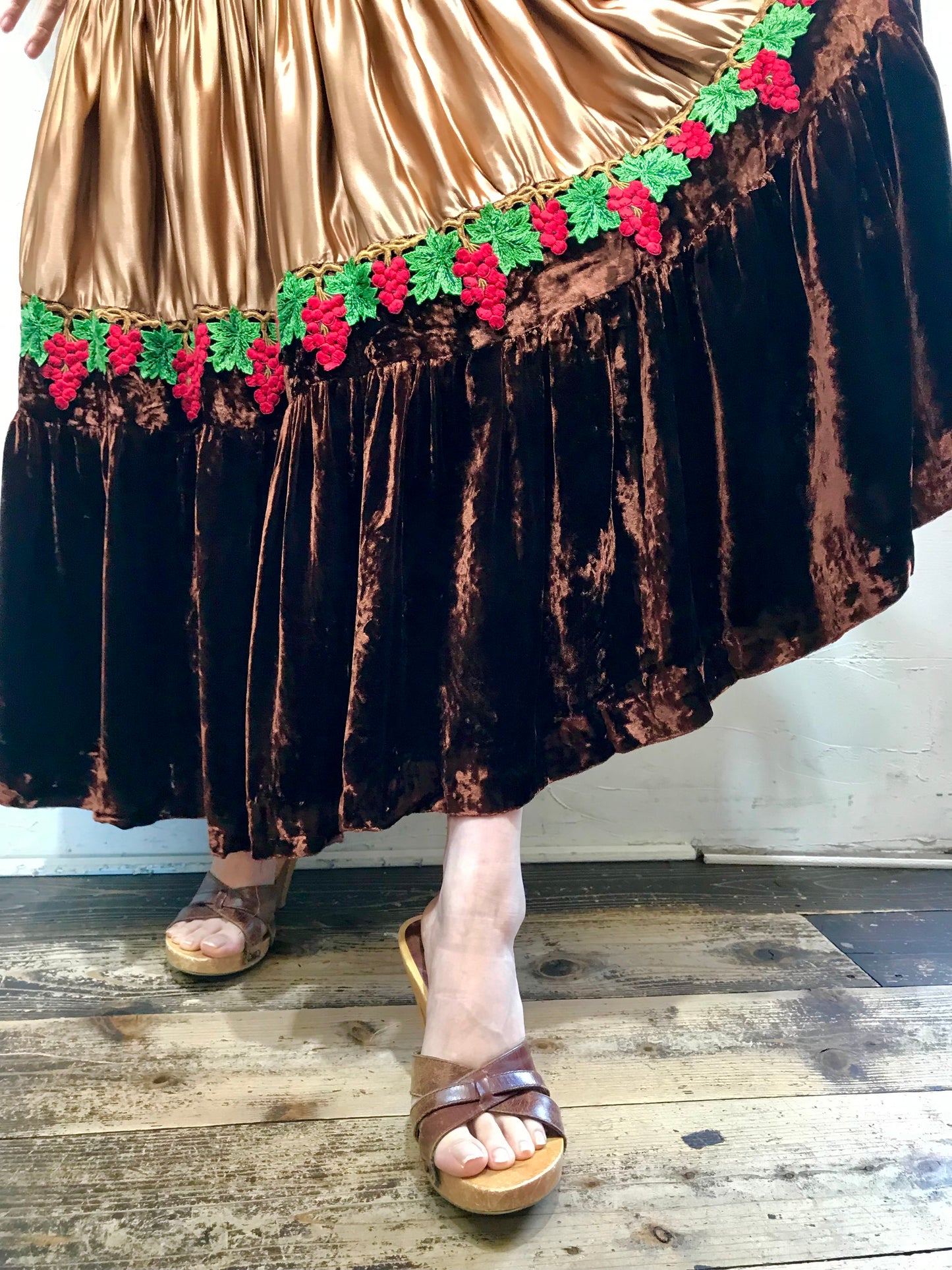 ’60s Vintage Tiered Dress [K255675]