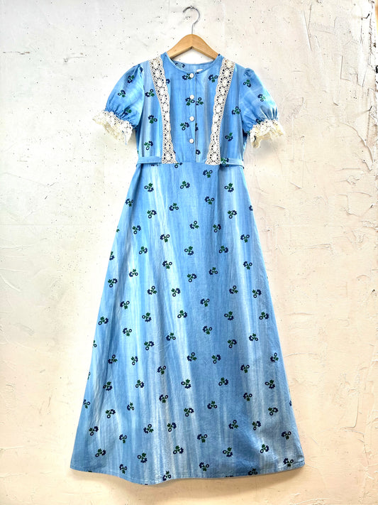 '70s Vintage Dress [E30268]