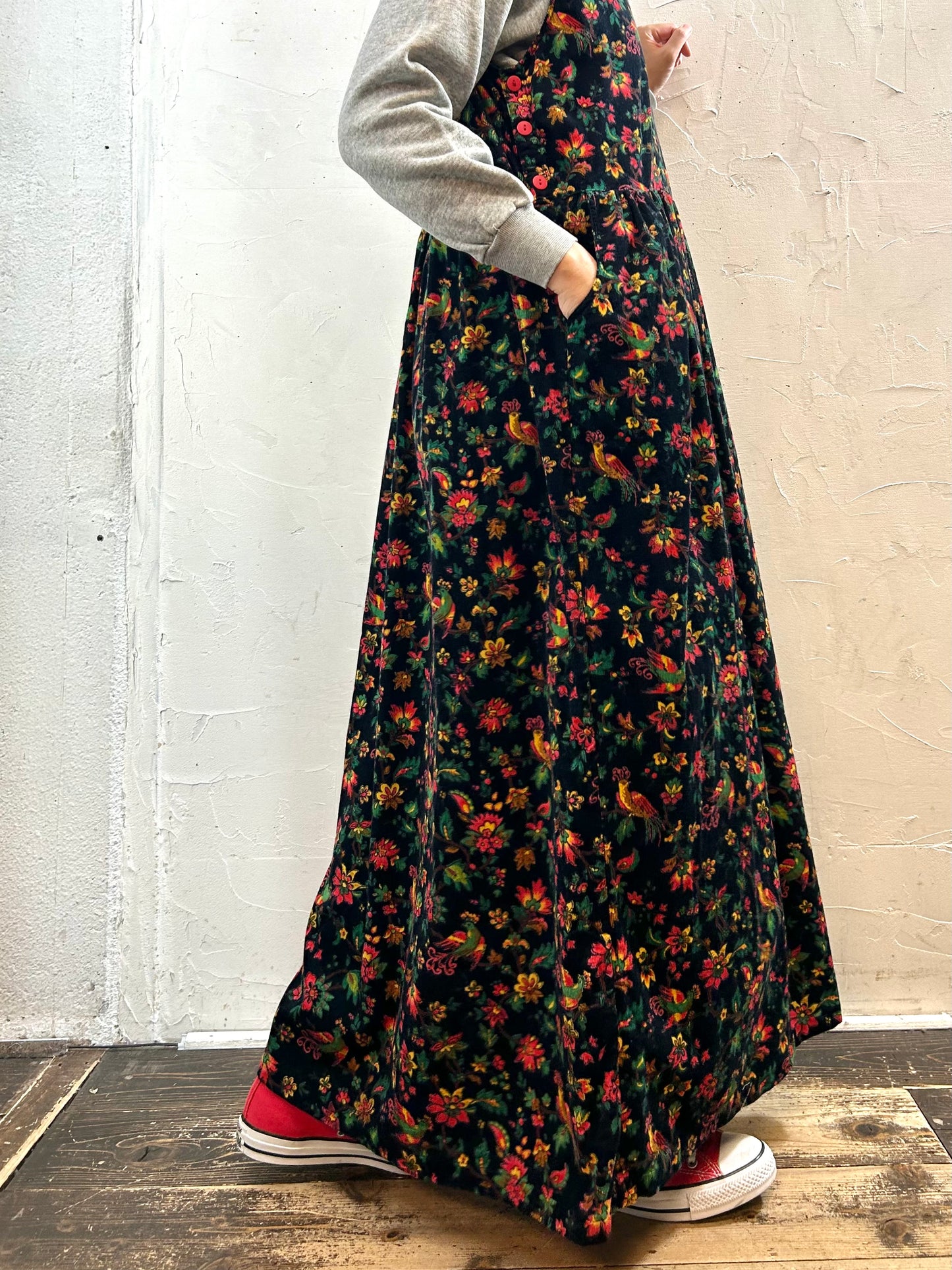 Vintage Corduroy Dress  [J28740]