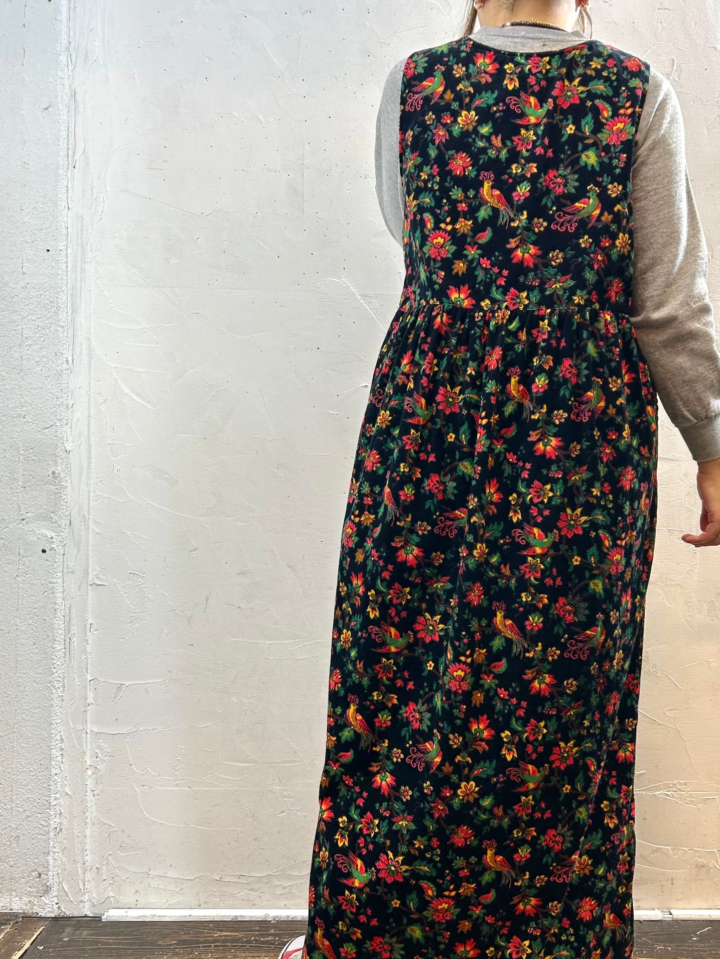 Vintage Corduroy Dress  [J28740]