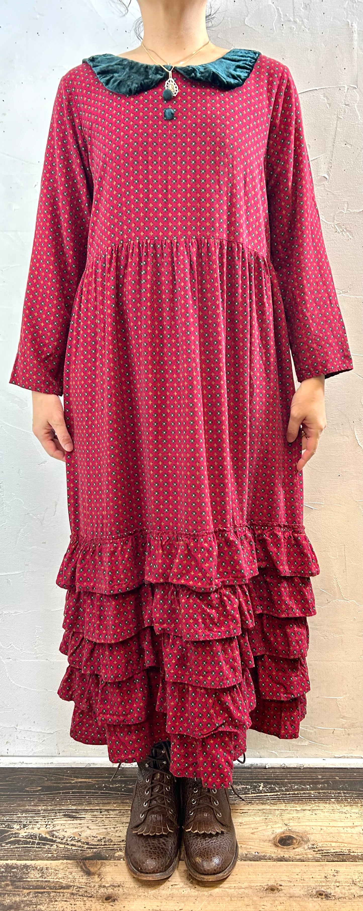 Vintage Dress MADE IN TEXAS [J28738]