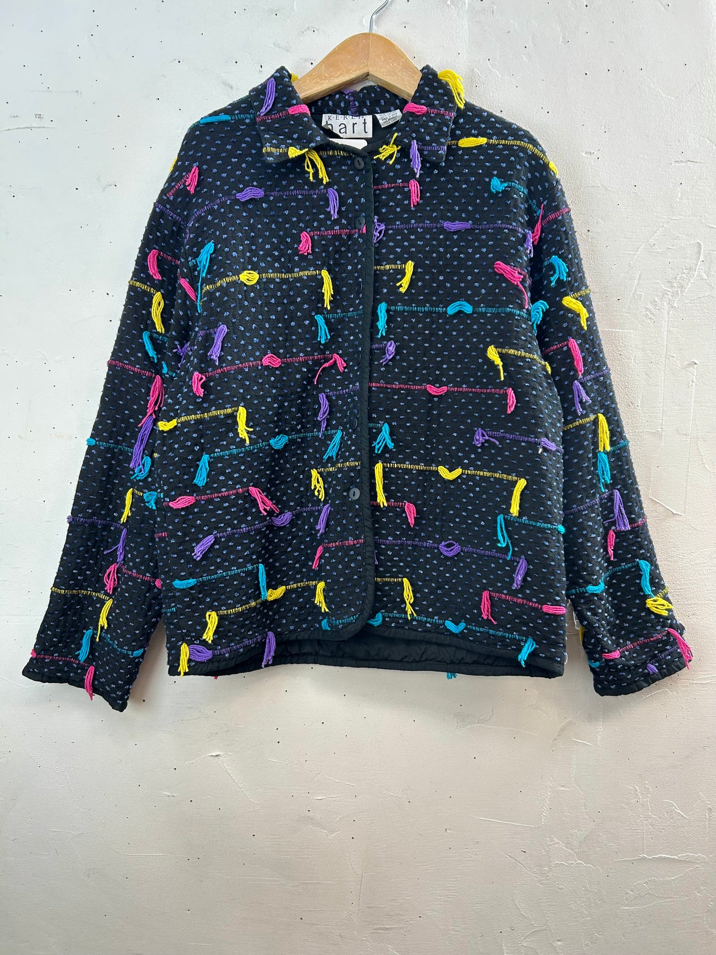 Vintage Fringe Cotton Jacket [A29415]