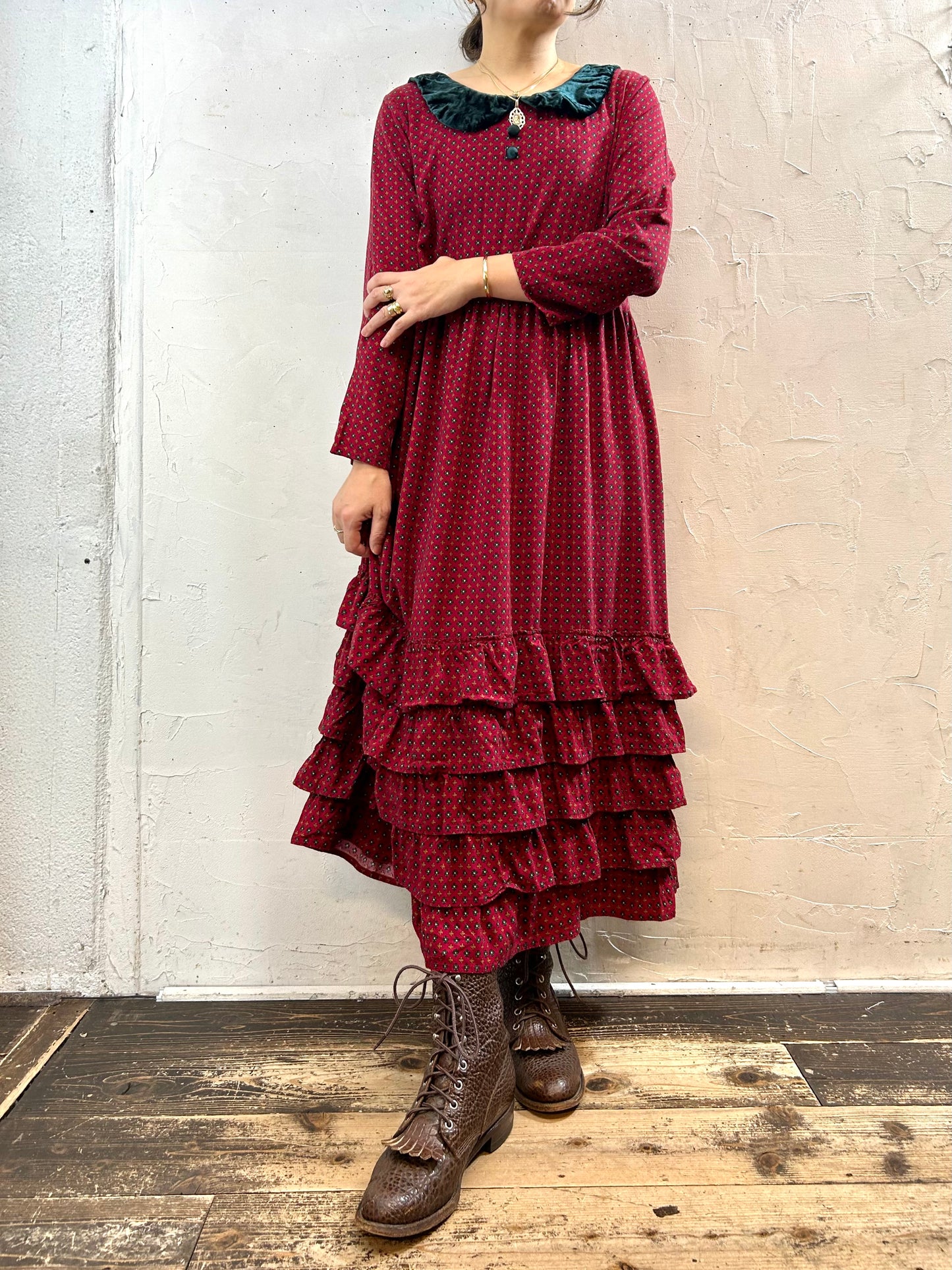 Vintage Dress MADE IN TEXAS [J28738]