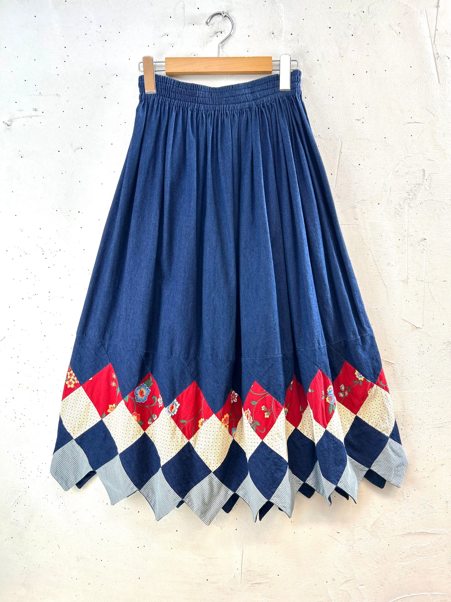Vintage Patchwork Skirt [E30267]