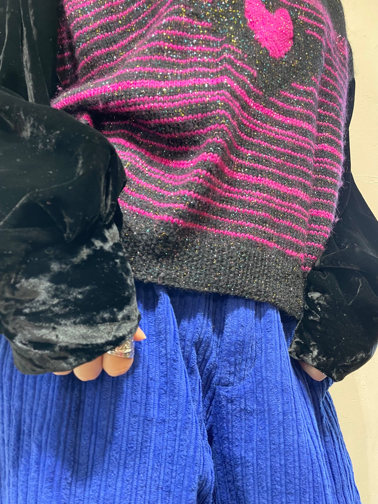 Vintage Knit Sweater [L25738]