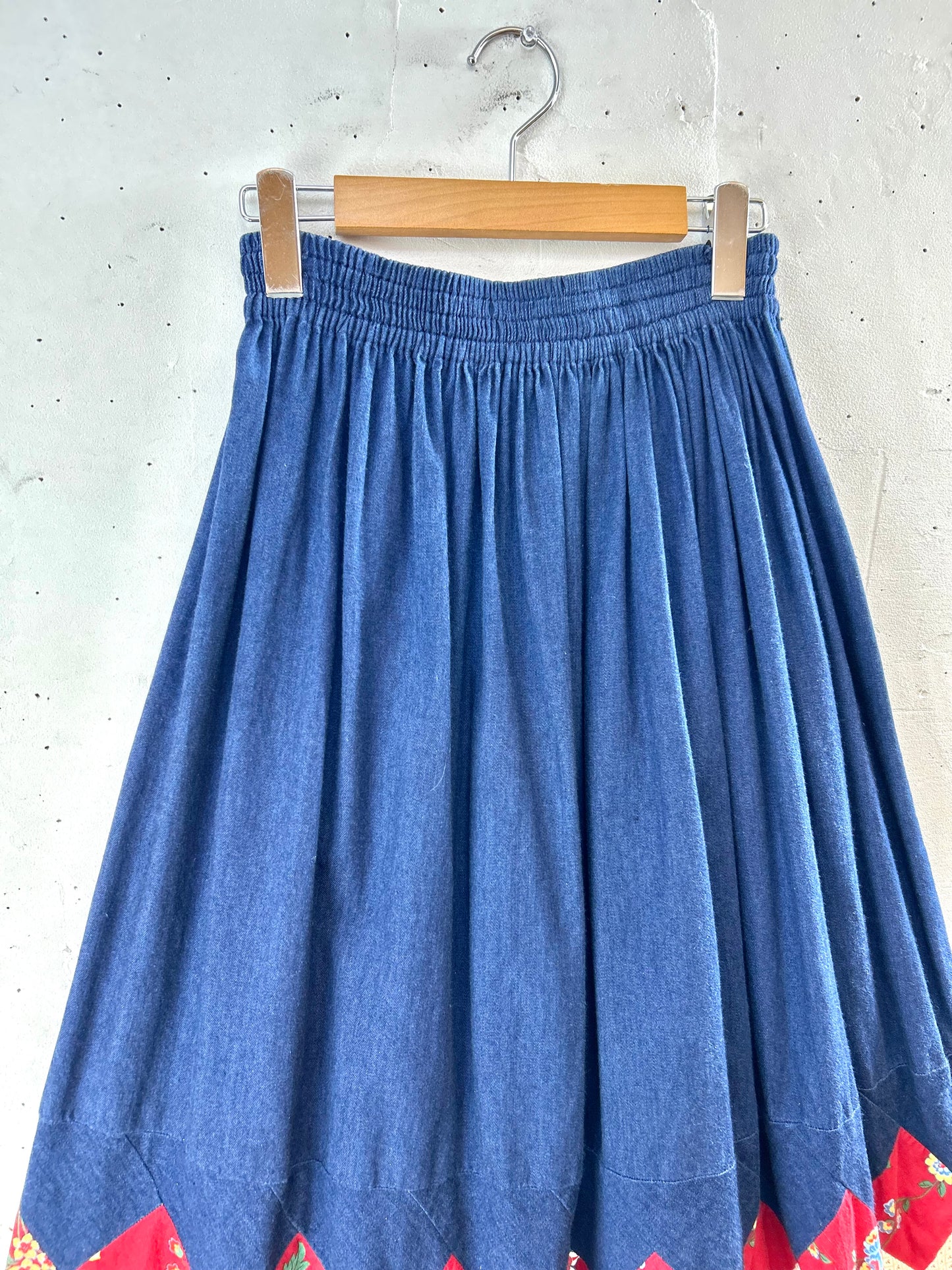 Vintage Patchwork Skirt [E30267]