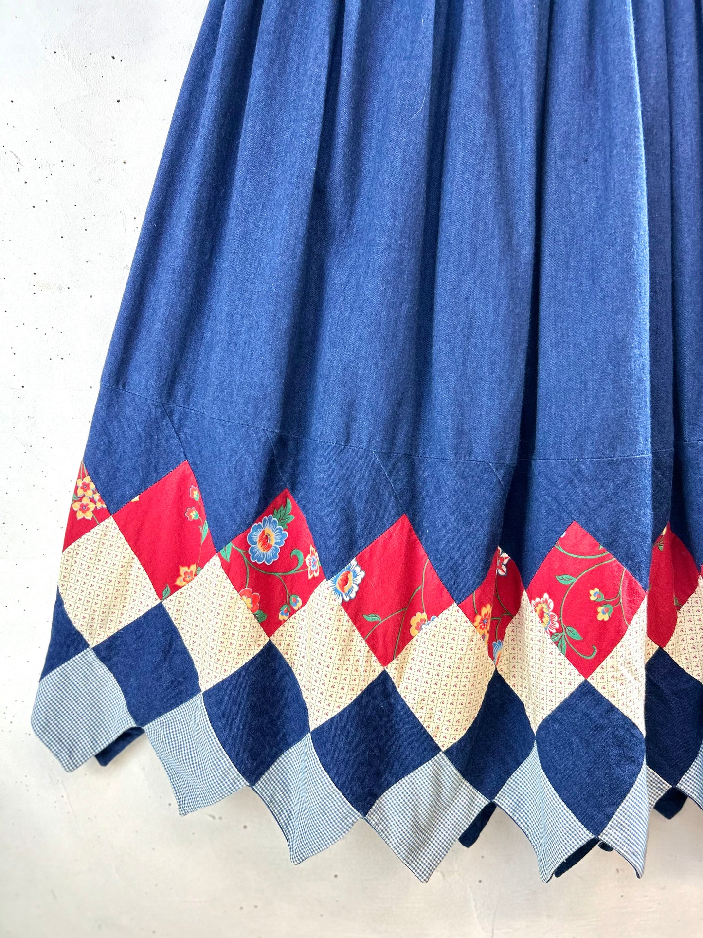 Vintage Patchwork Skirt [E30267]