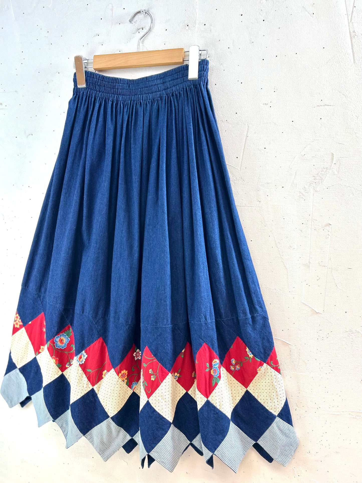 Vintage Patchwork Skirt [E30267]