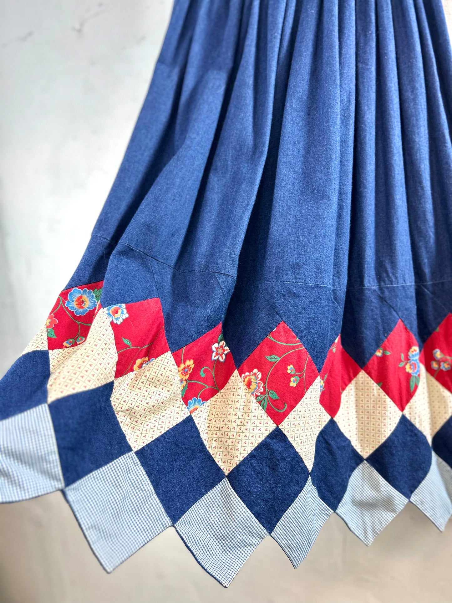 Vintage Patchwork Skirt [E30267]