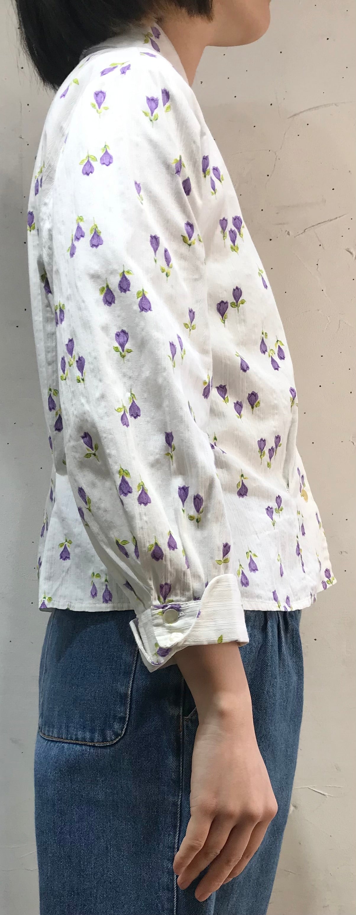 Vintage Flower Shirt [A26066]