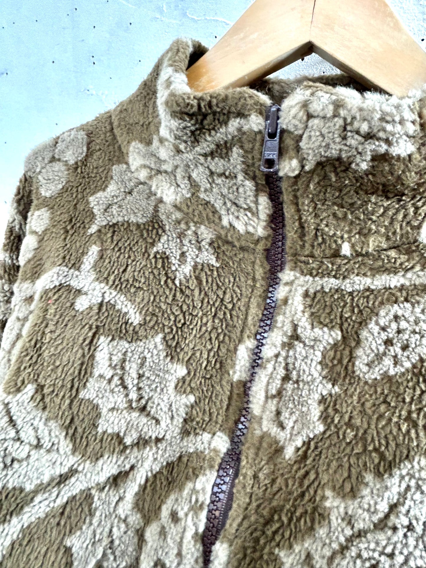 Vintage fleece Boa Jacket ~NORTHERN~ [I28530]