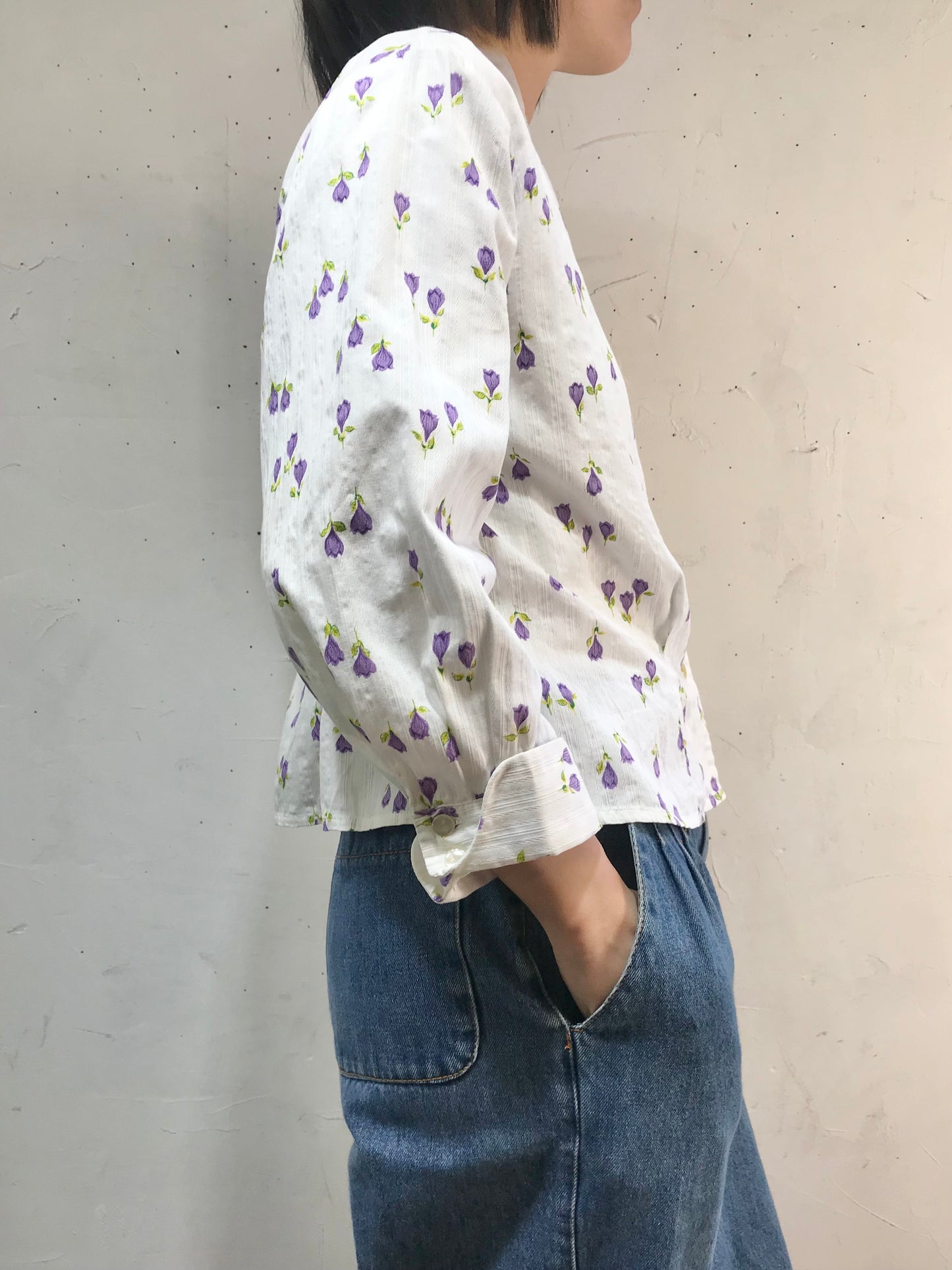 Vintage Flower Shirt [A26066]