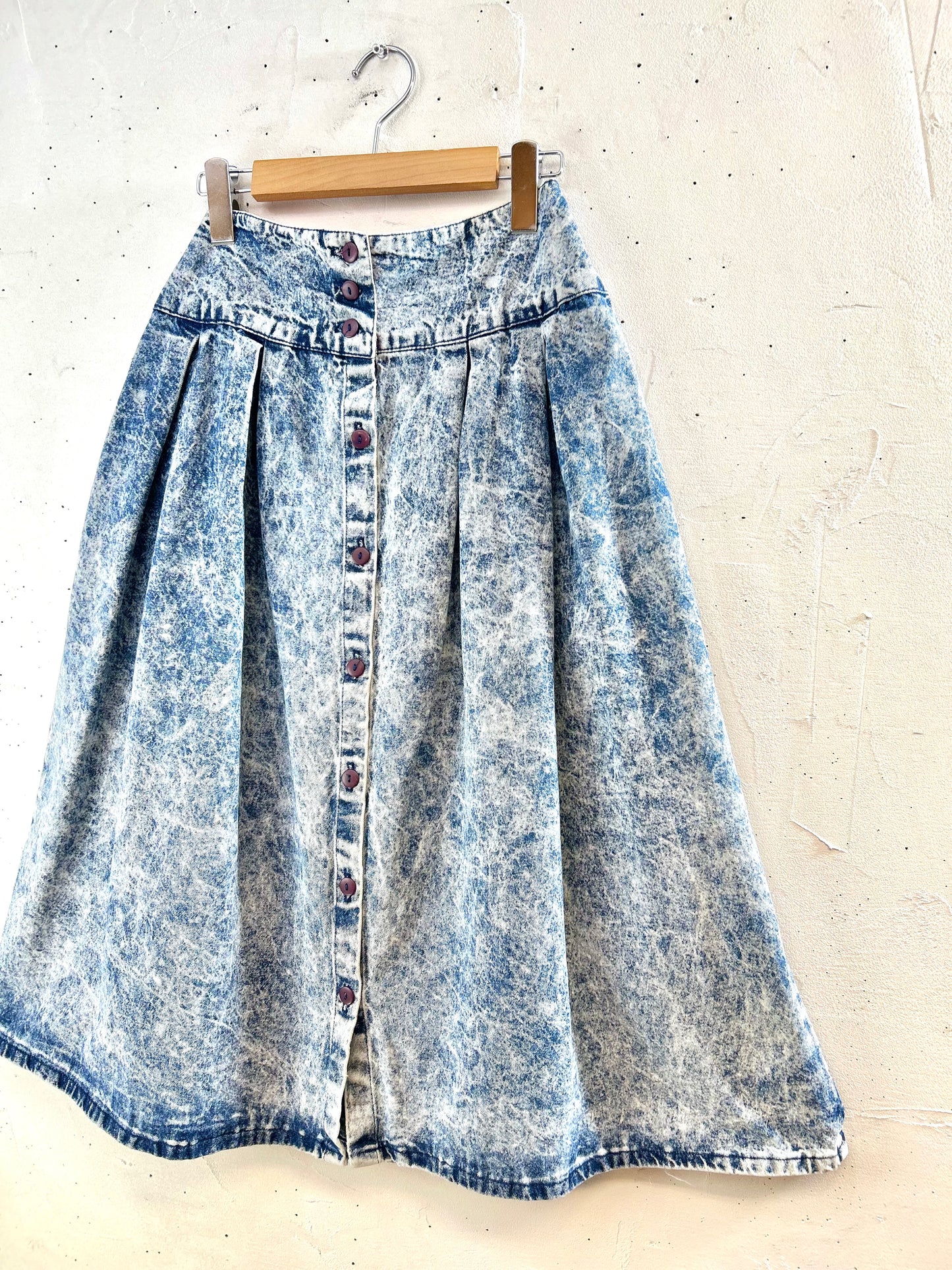 Vintage Chemical Denim Skirt [E30265]
