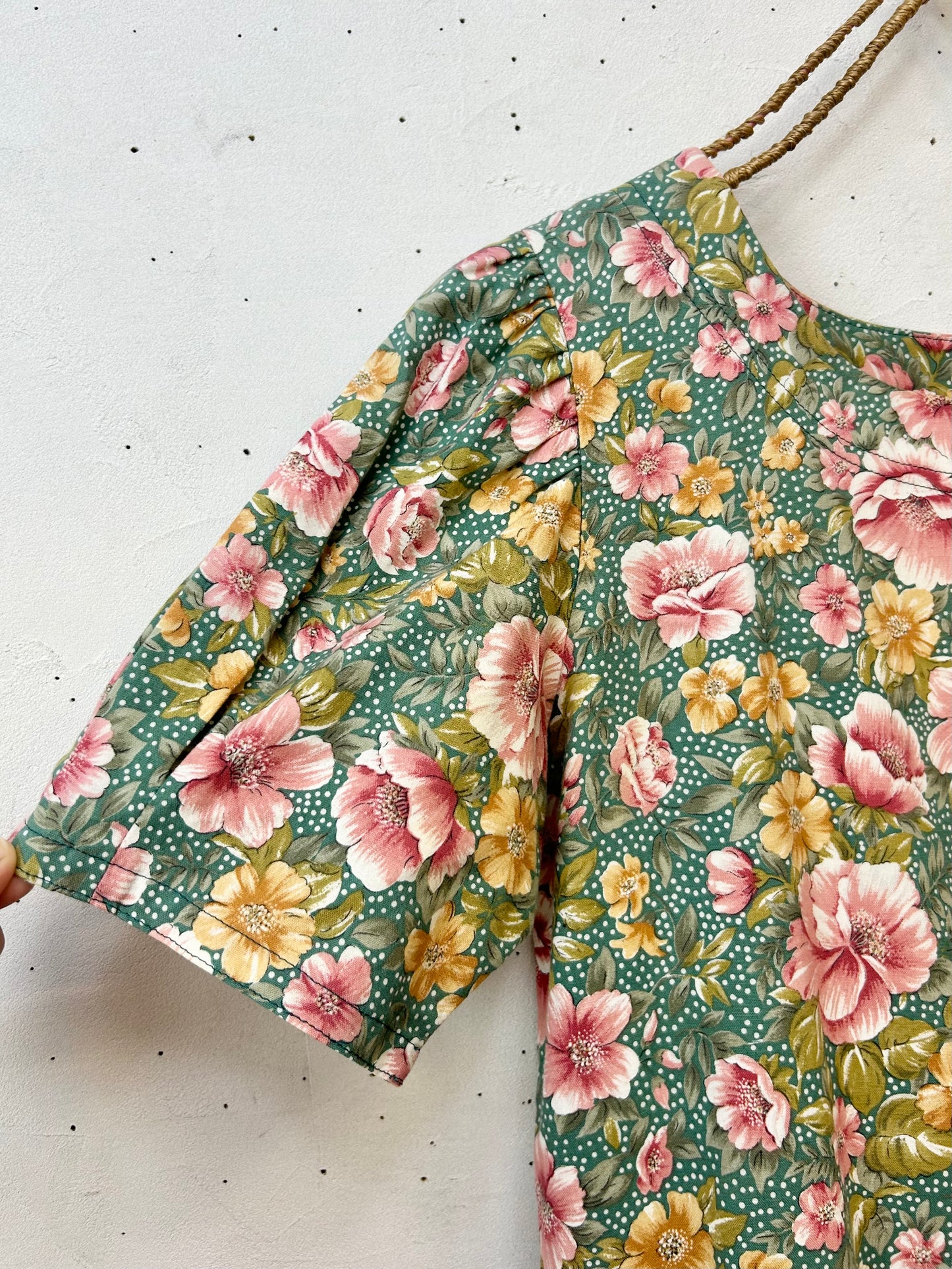 Vintage Flower Dress [F27639]