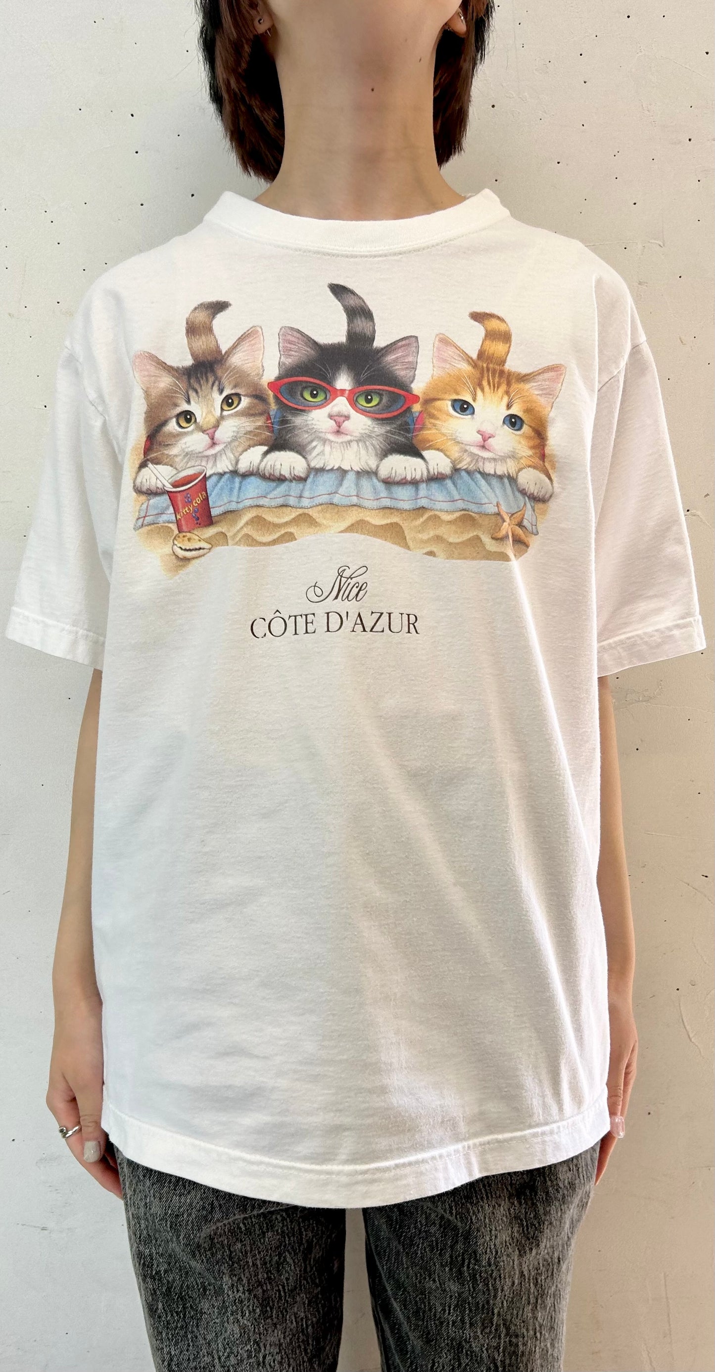 Vintage Cotton T-Shirt  [E27201]