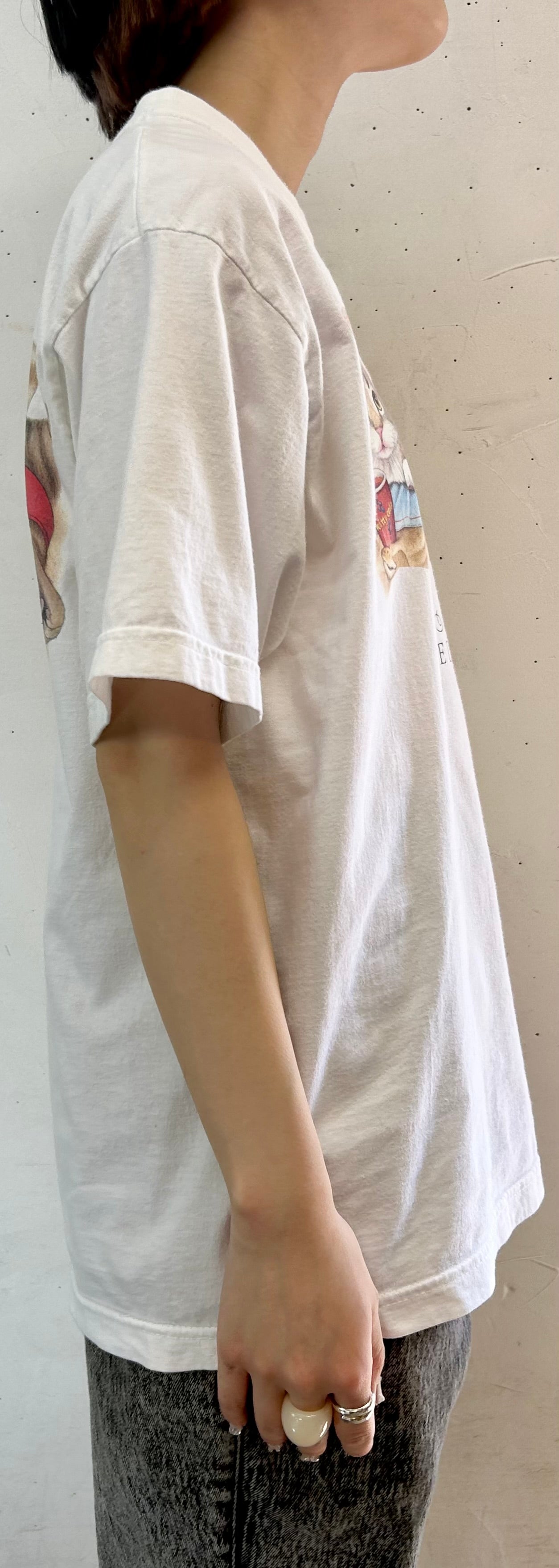 Vintage Cotton T-Shirt  [E27201]