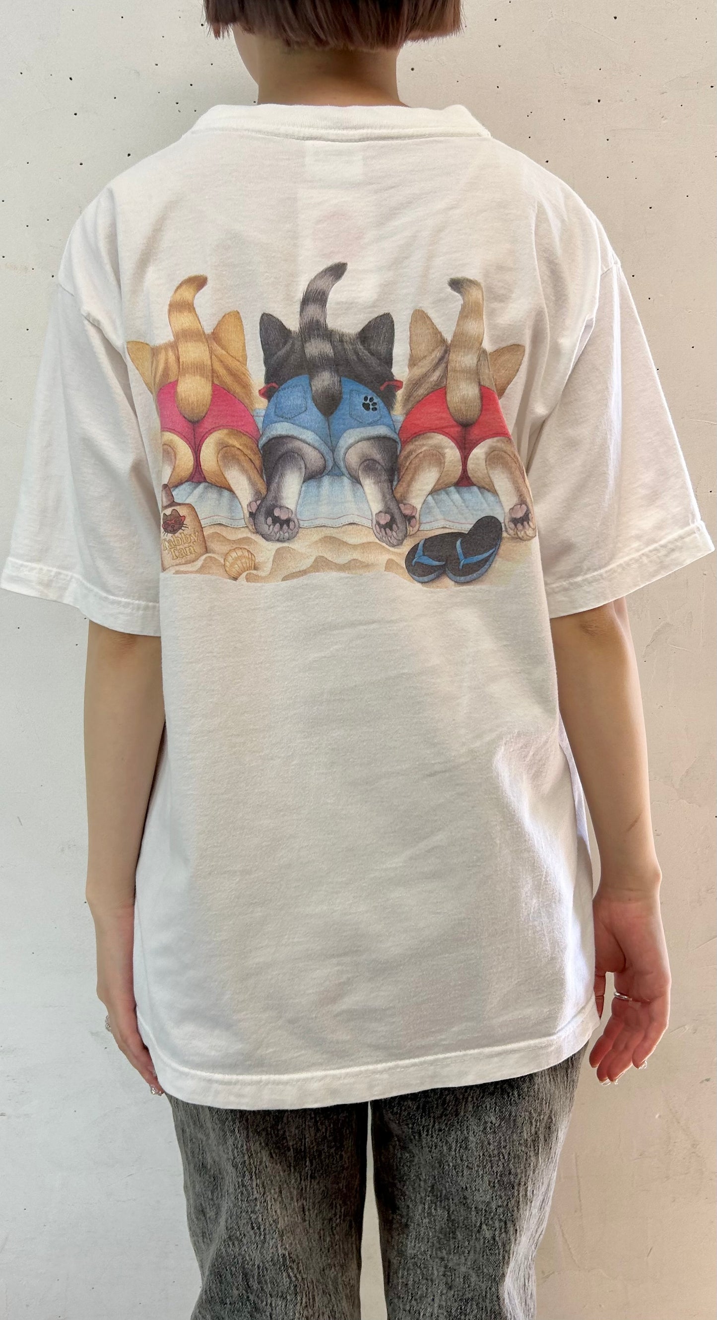 Vintage Cotton T-Shirt  [E27201]