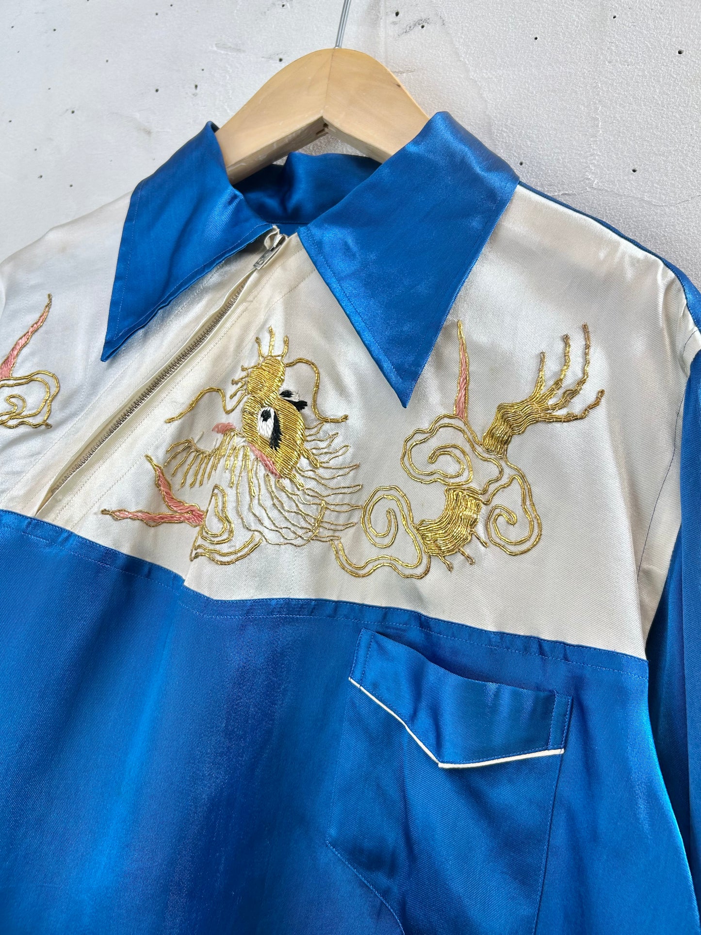 '40s-’50s Souvenir Embroidered Shirt [C29858]