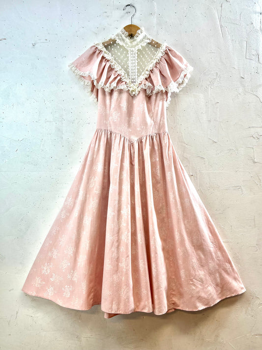 ’70s Vintage Dress〜GUNNE SAX 〜 [E30273]