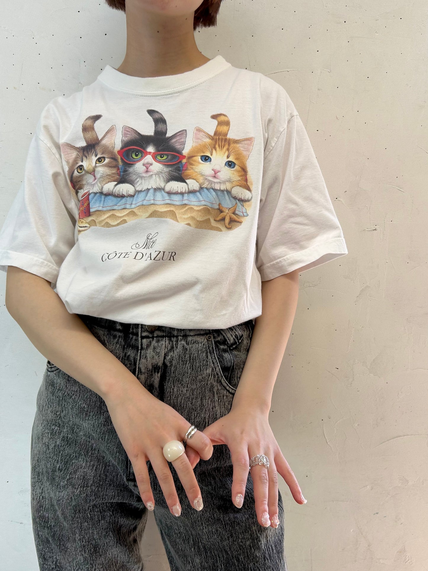 Vintage Cotton T-Shirt  [E27201]