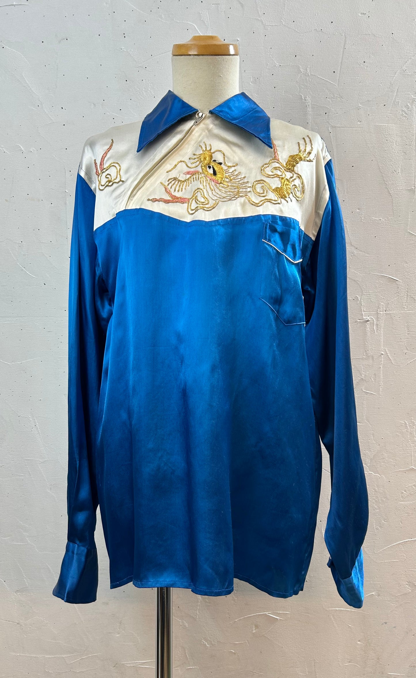 '40s-’50s Souvenir Embroidered Shirt [C29858]