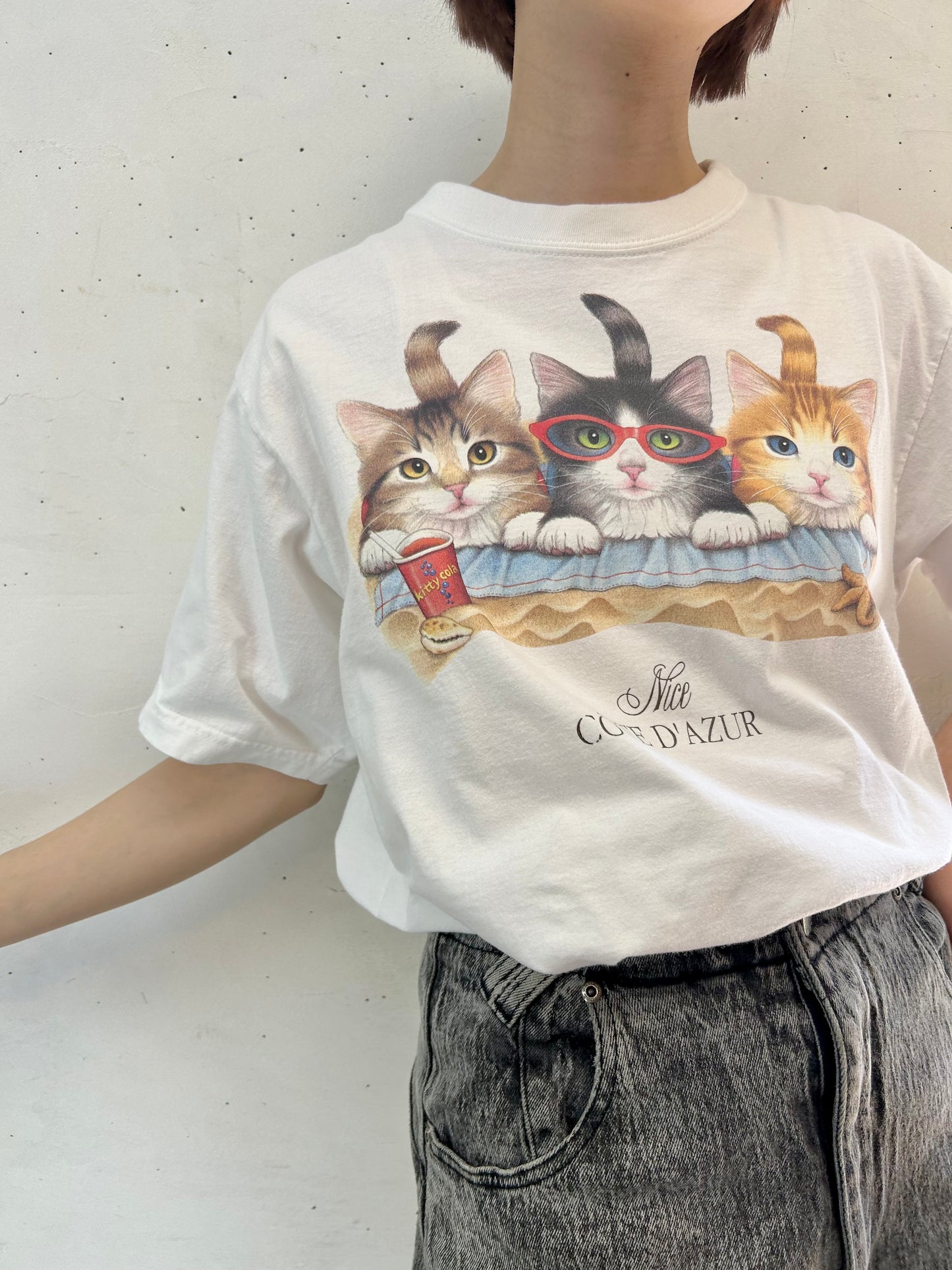 Vintage Cotton T-Shirt  [E27201]