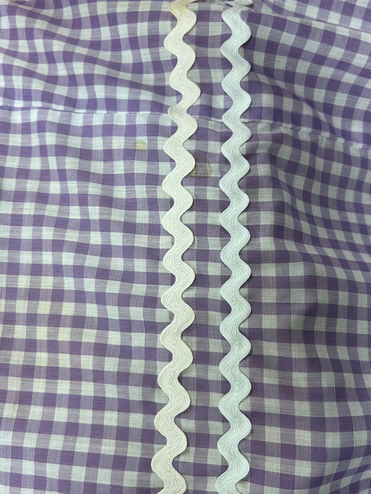 ’70s Gingham Plaid Dress [F27647]