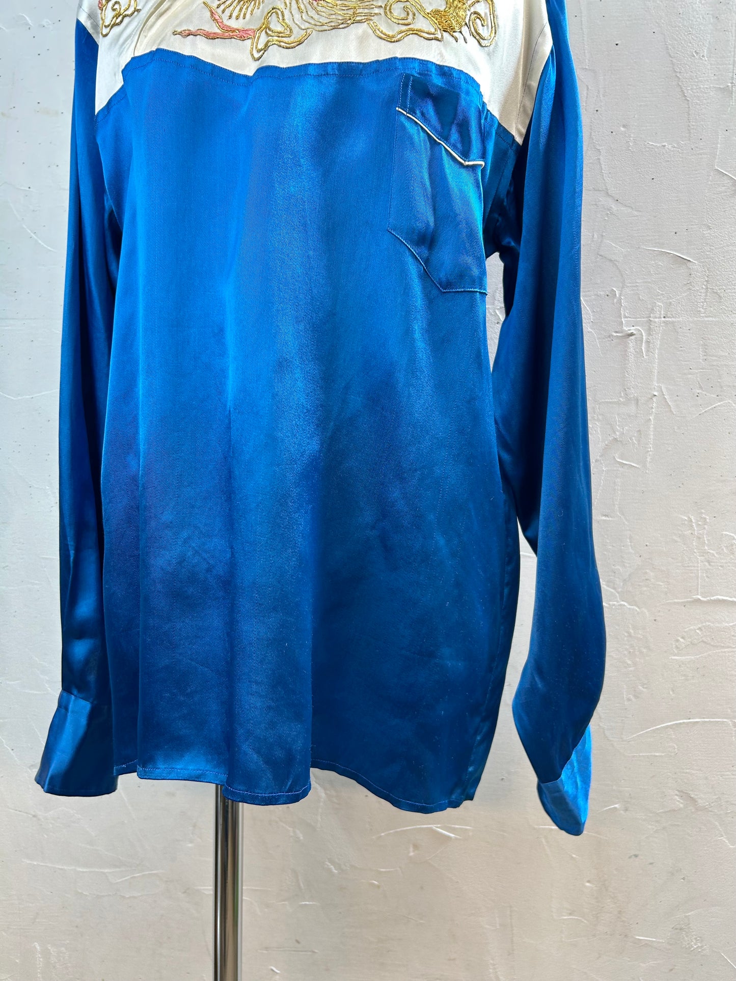 '40s-’50s Souvenir Embroidered Shirt [C29858]