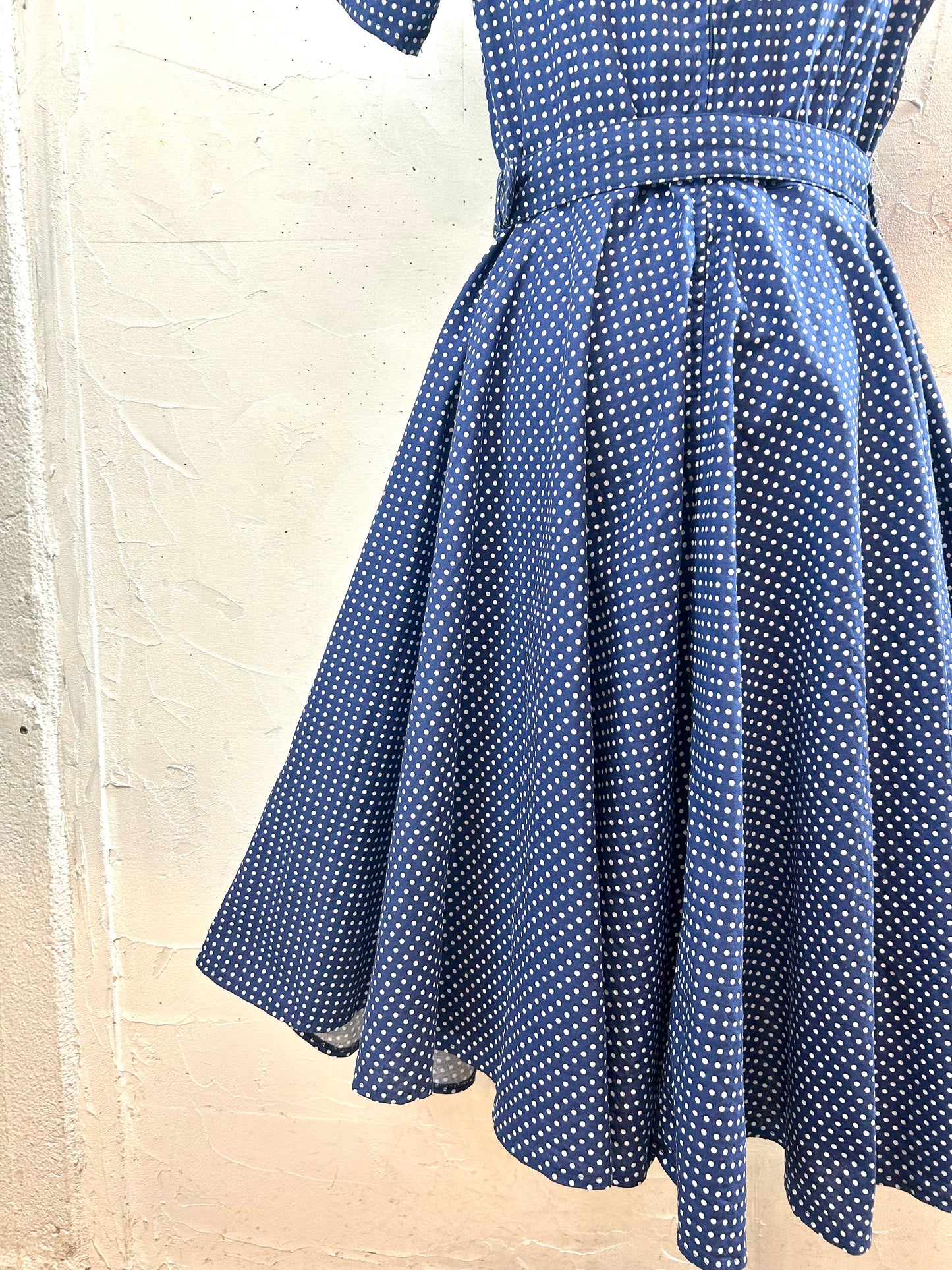 Vintage Big Collar  Dress [B29632]