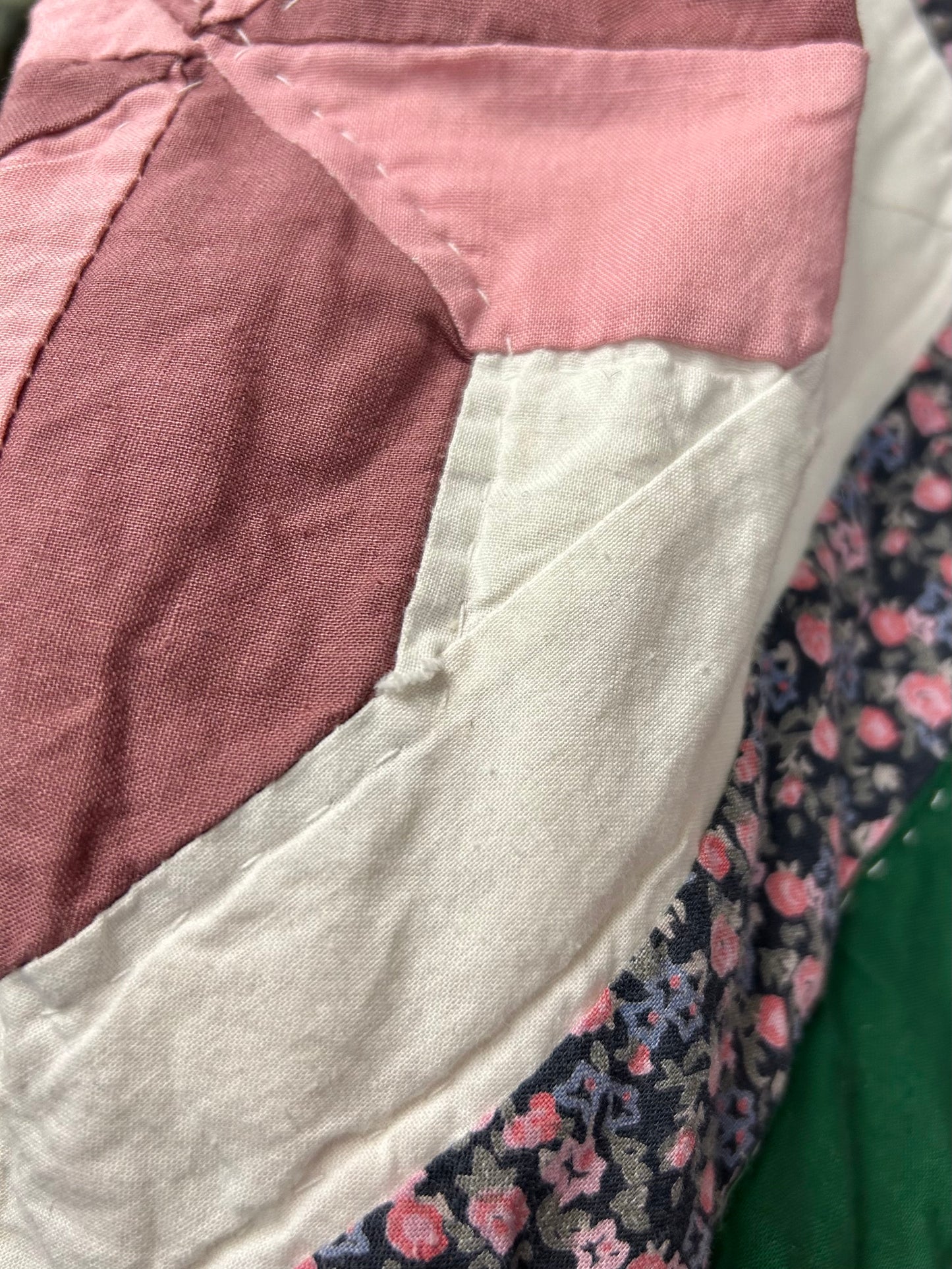 Vintage Patchwork Quilt Jacket [L29209]