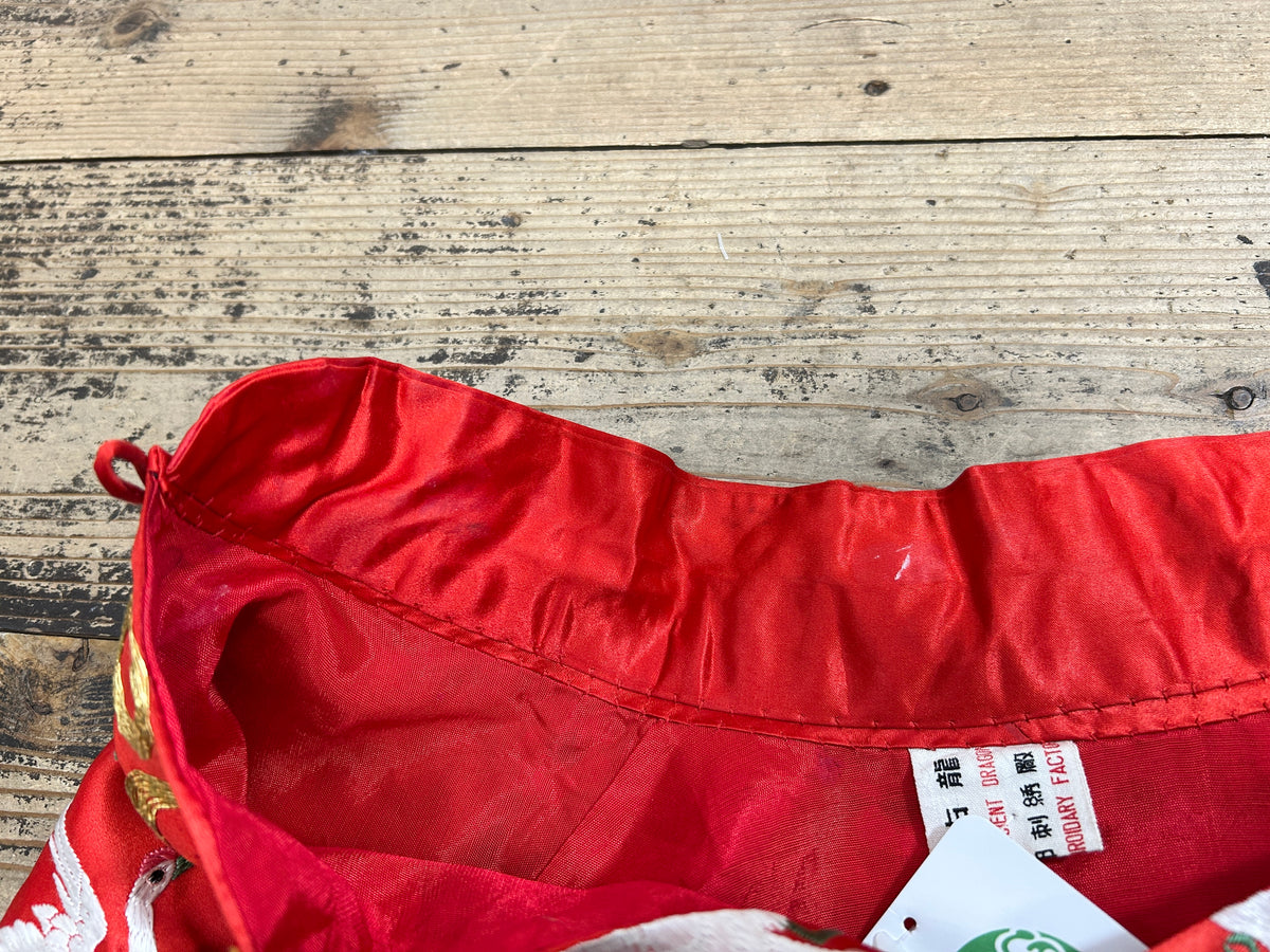 Vintage Silk China Vest [J34381]