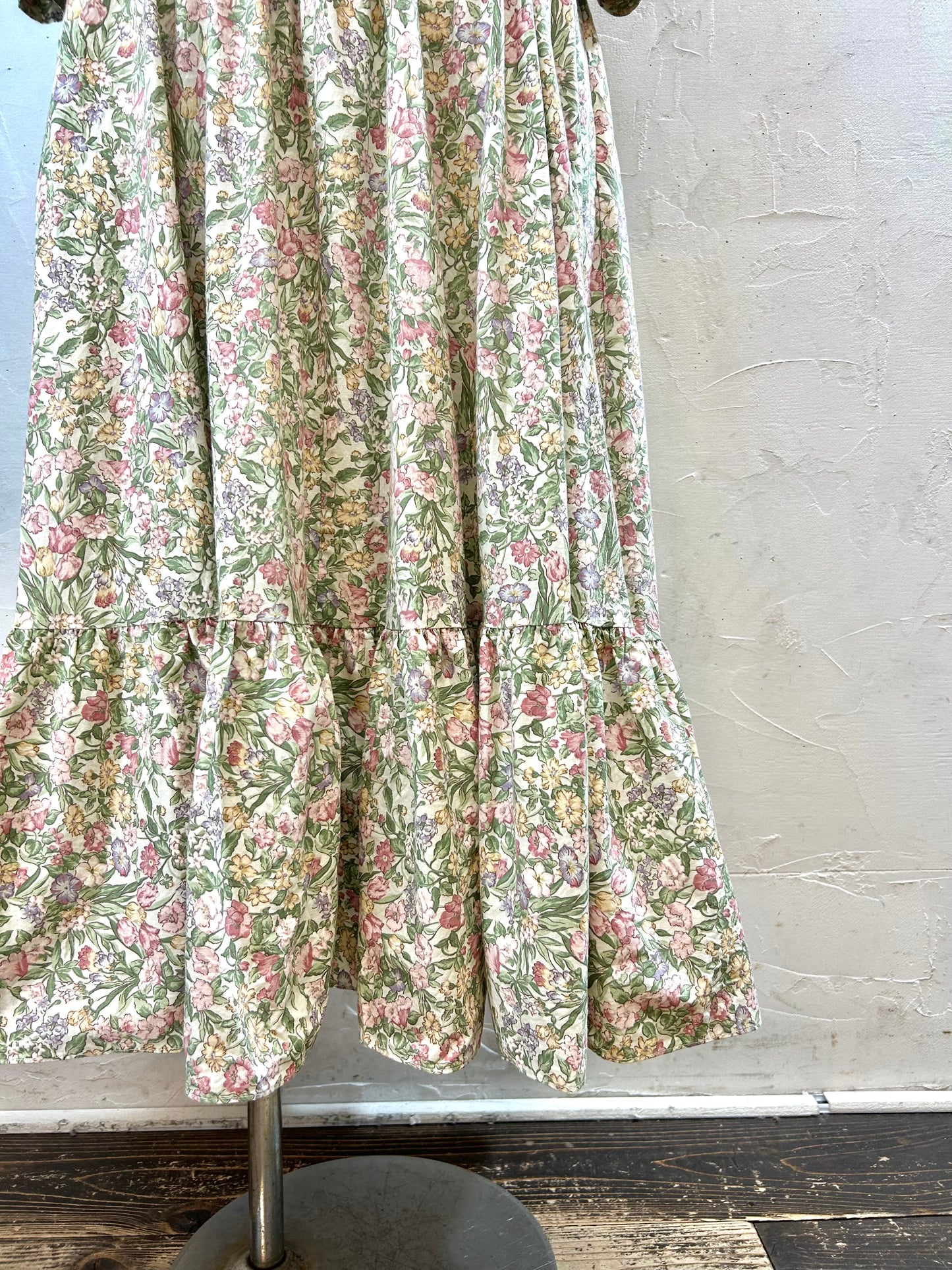 Vintage Flower Dress NEW YORK/PARIS [A29423]