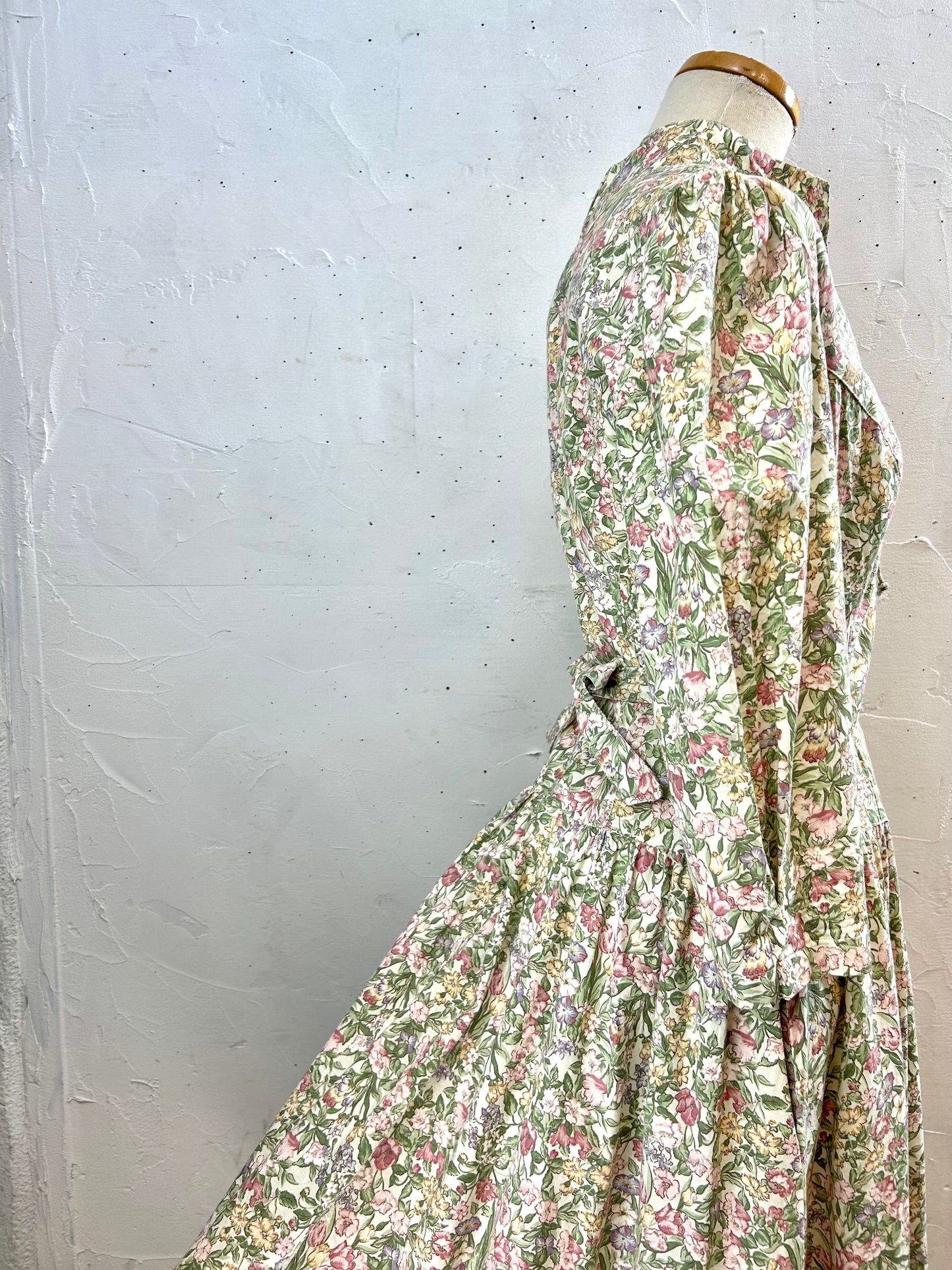 Vintage Flower Dress NEW YORK/PARIS [A29423]