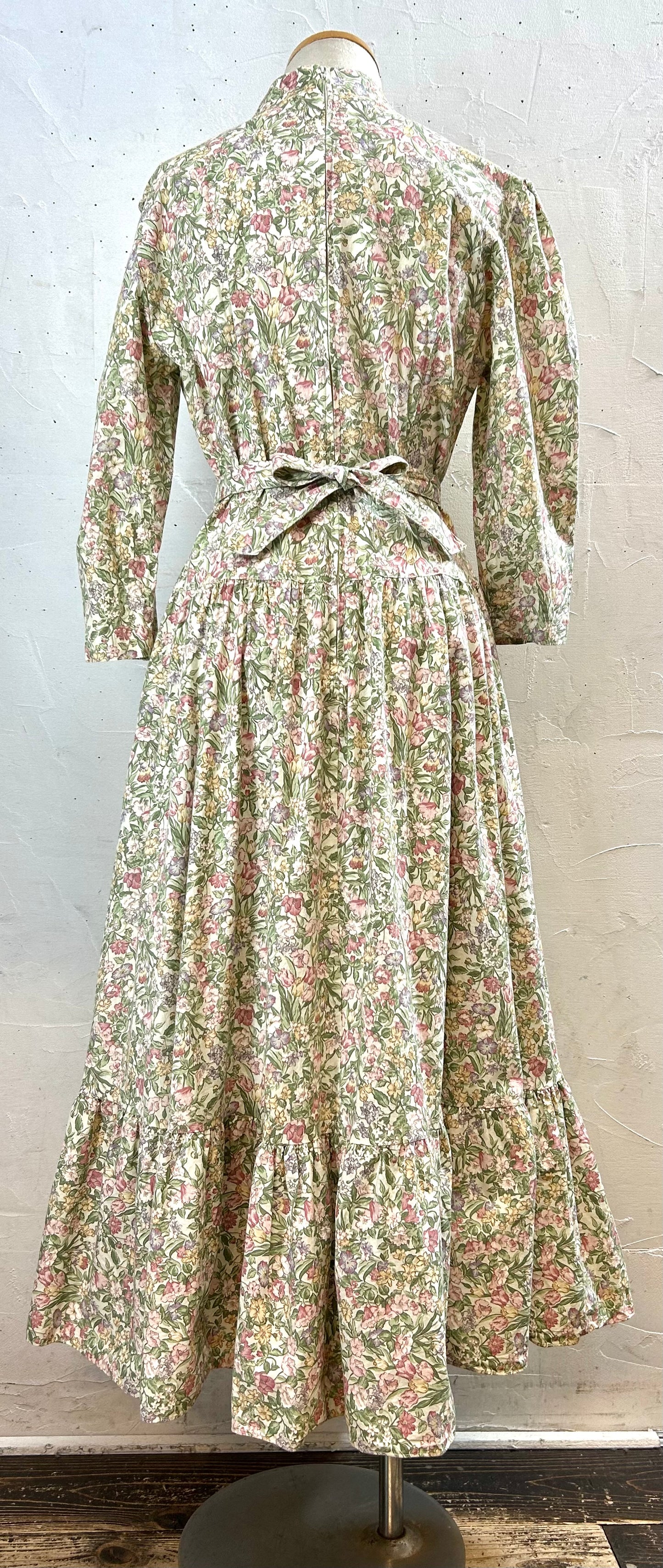 Vintage Flower Dress NEW YORK/PARIS [A29423]