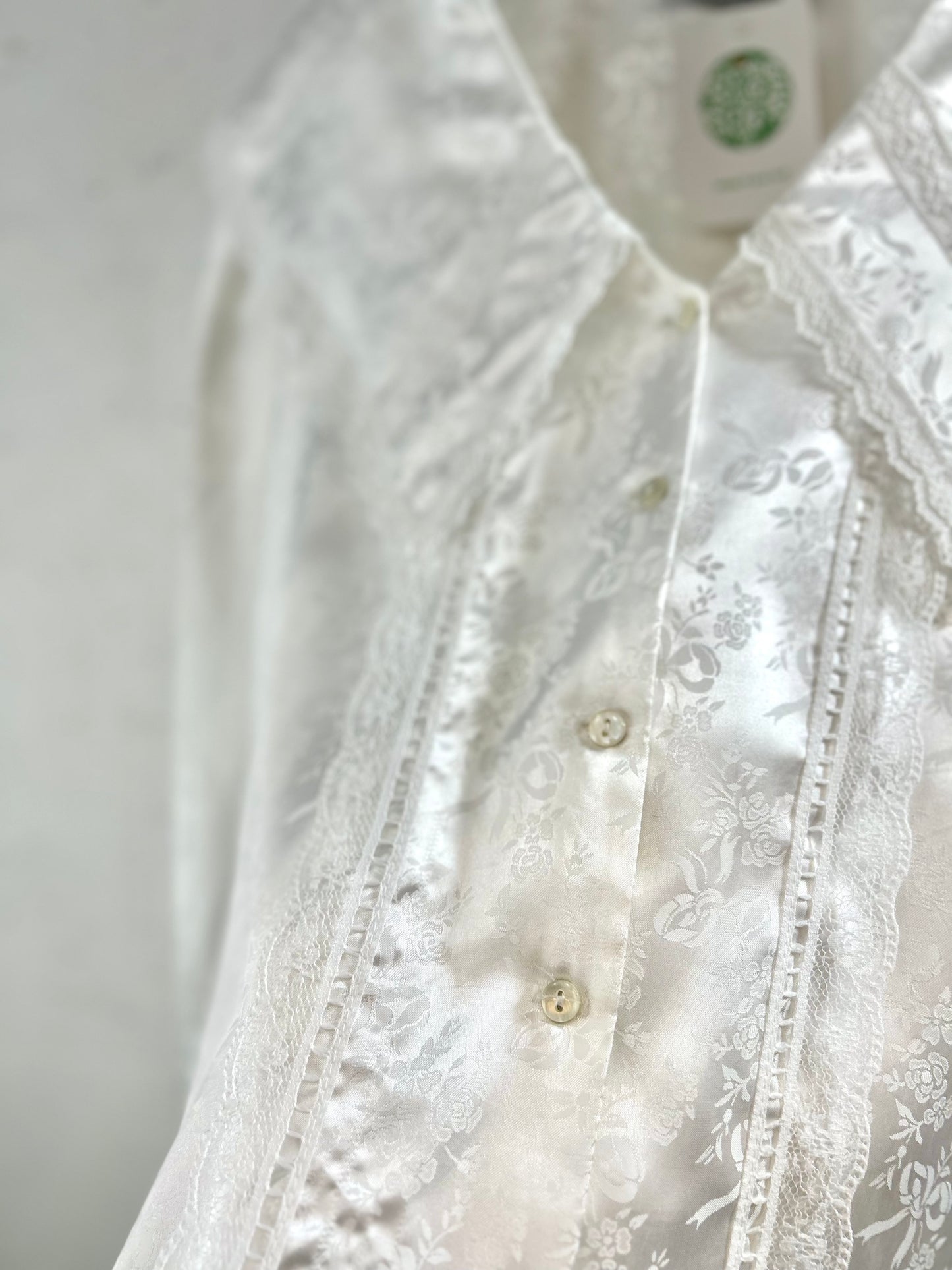 '80s Vintage Blouse 〜GUNNE SAX〜 [E30272]