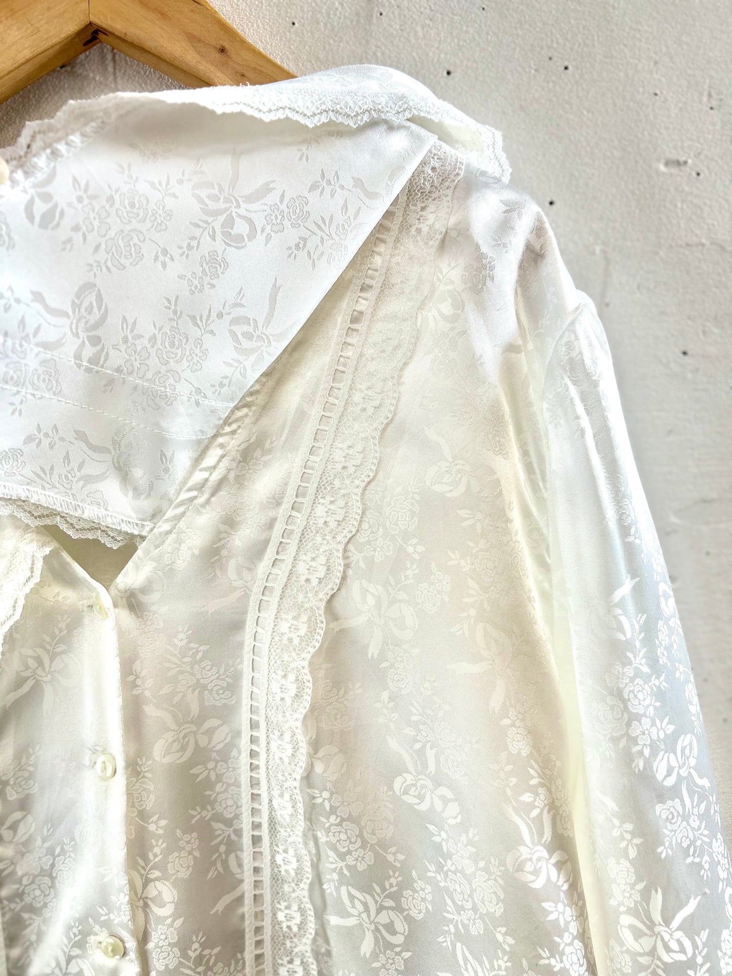 '80s Vintage Blouse 〜GUNNE SAX〜 [E30272]